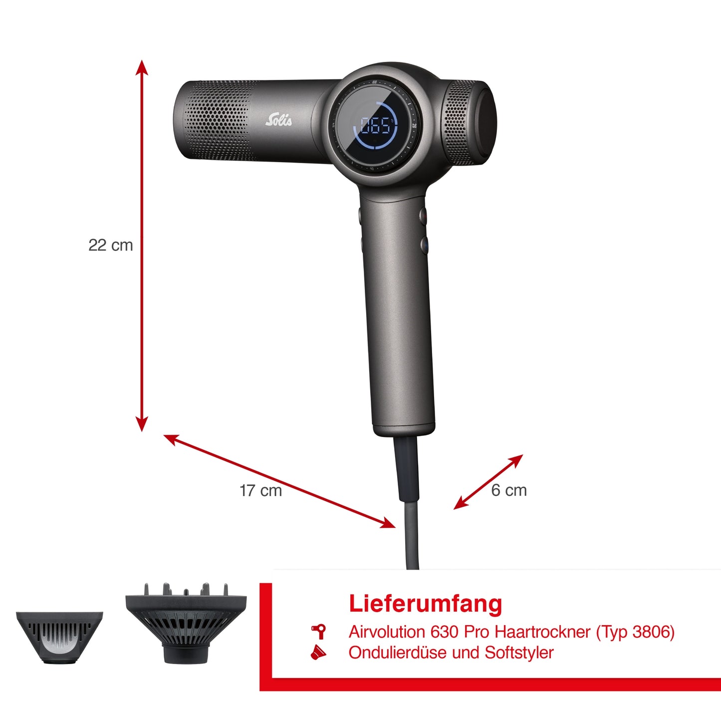 Solis_AirVolution 630 Pro (Typ 3806) B-Ware_schwarz