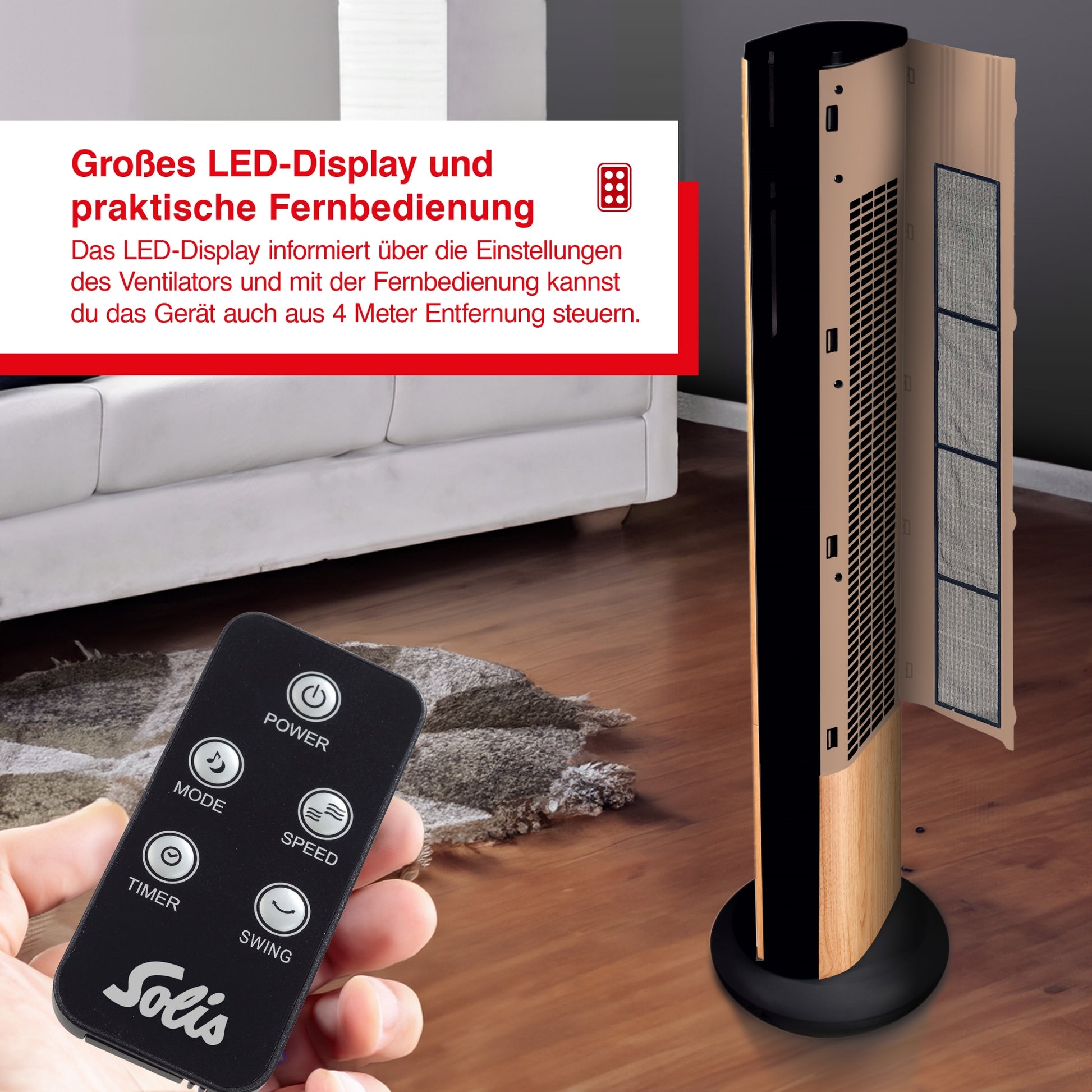 Solis_Easy Breezy (Typ 757) B-Ware_Holz Optik