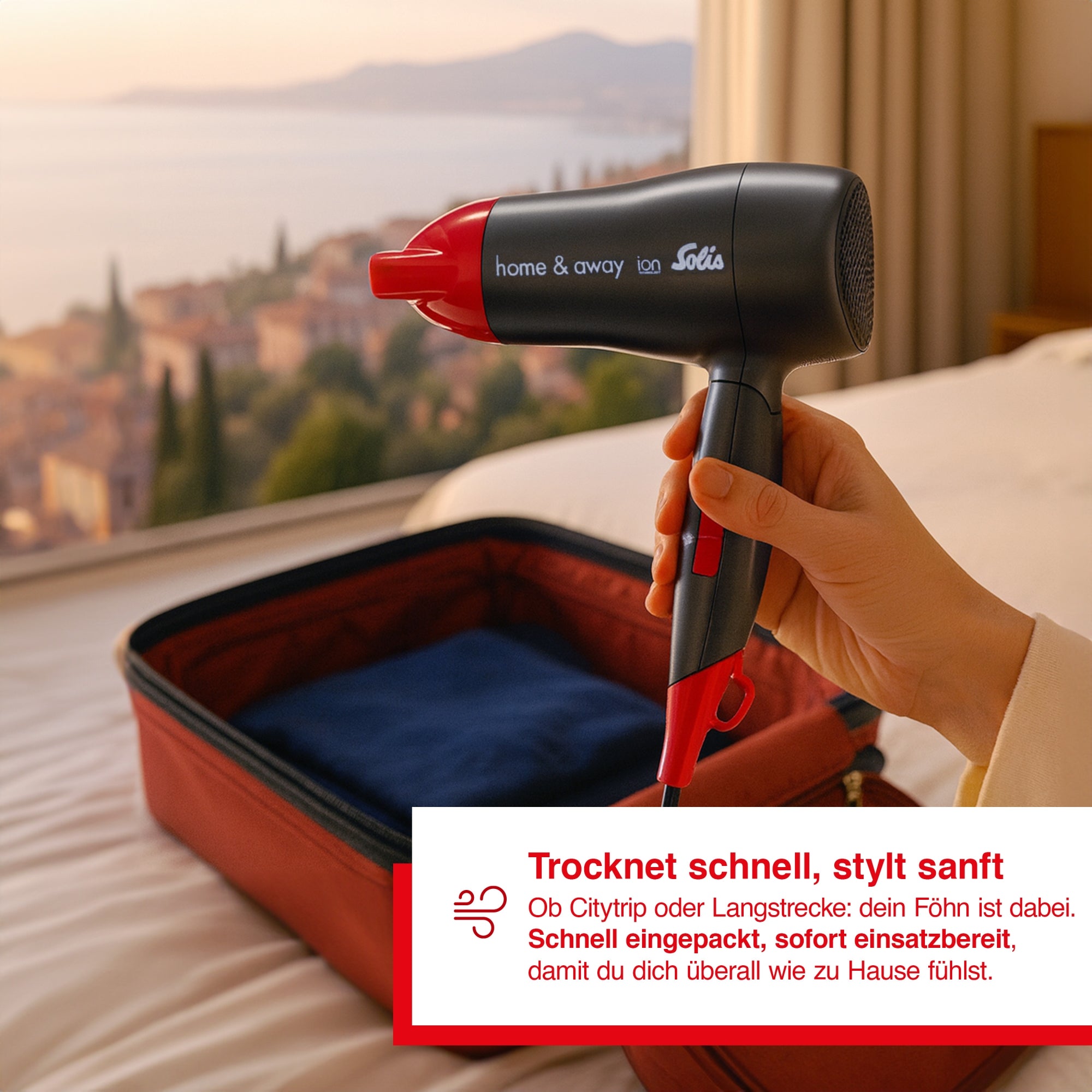 Solis_Home & Away Reiseföhn (Typ 3791)_grau