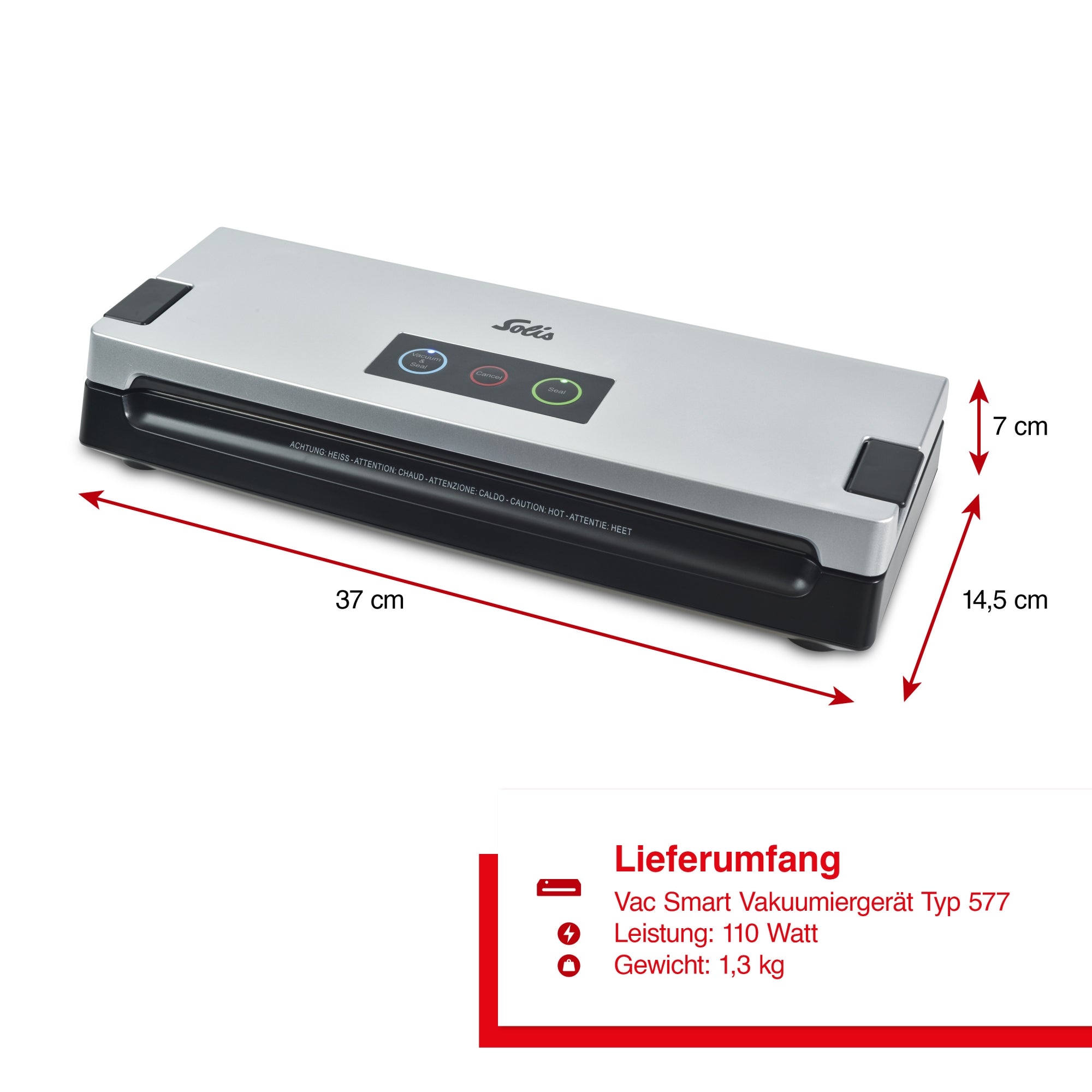 Solis_Vac Smart (Typ 577) B-Ware_silber