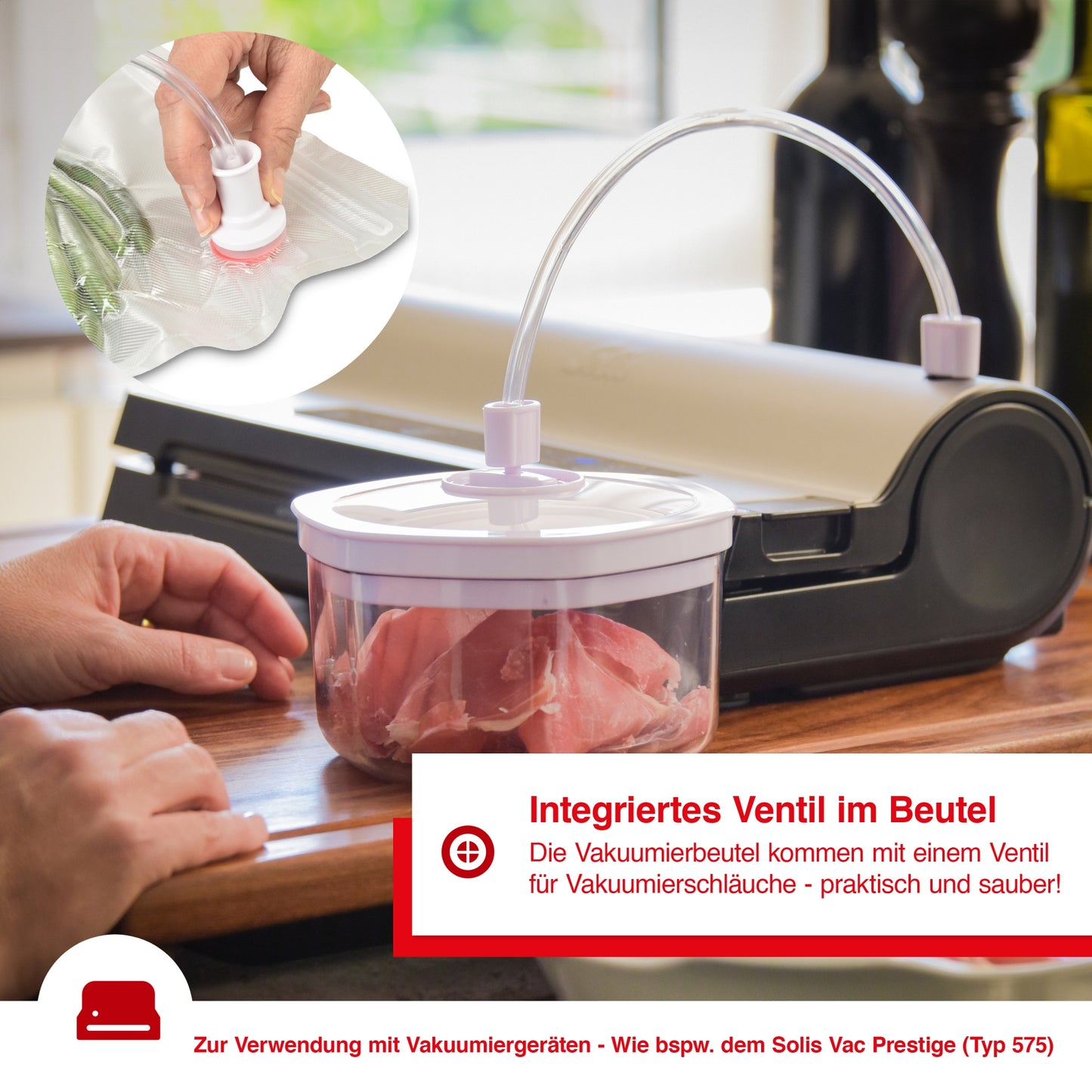 Solis_Zip Vakuumierbeutel Starter Set B-Ware_transparent
