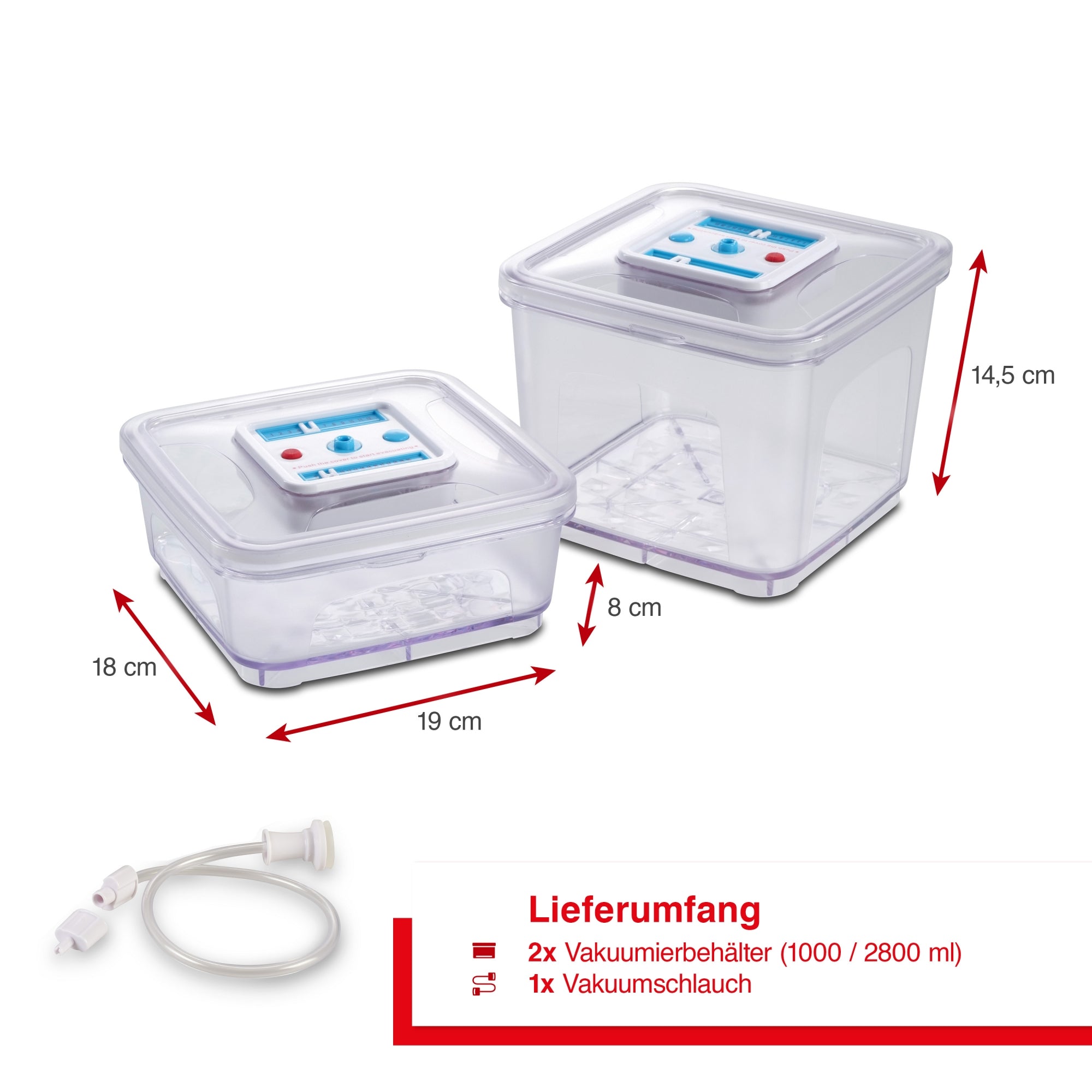 Solis_Vakuumierbehälter quadratisch_weiß