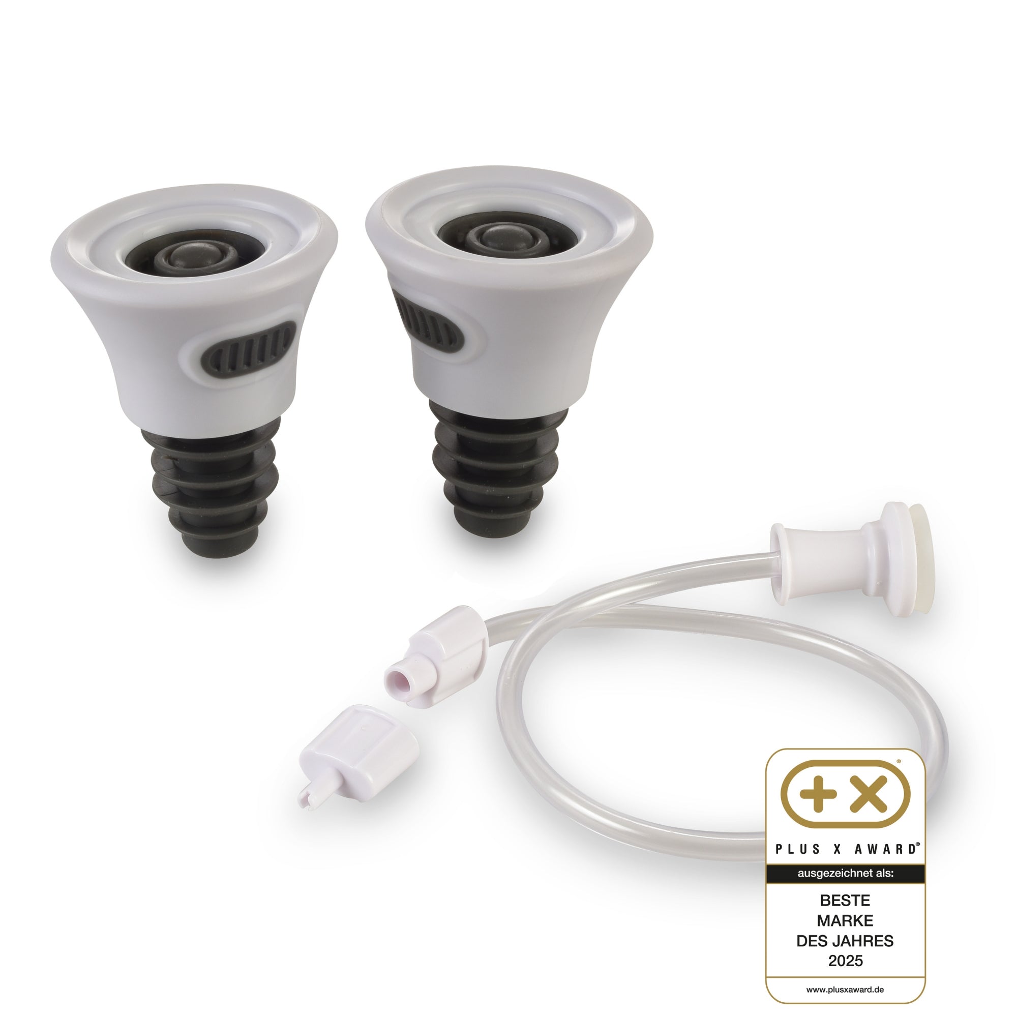 Solis_Vakuum-Weinflaschenverschluss (2er)_weiß