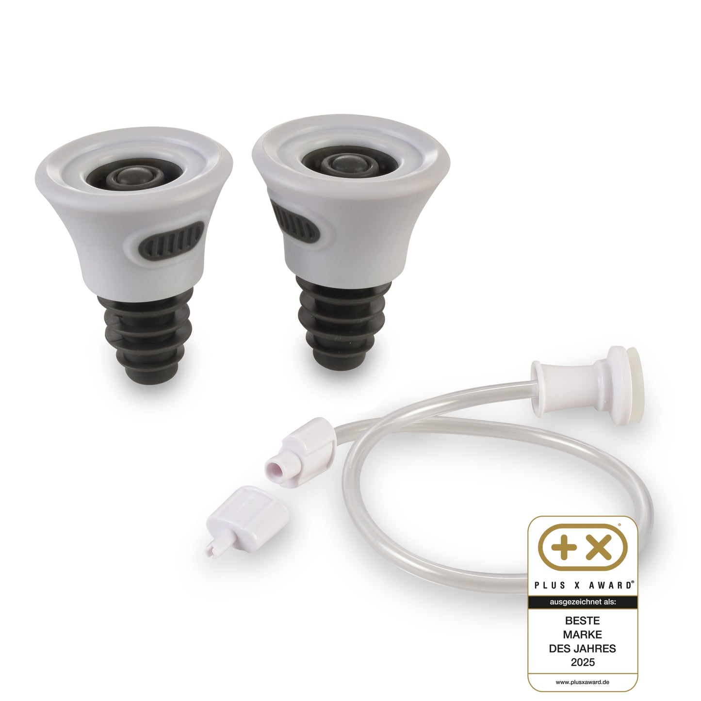 Solis_Vakuum-Weinflaschenverschluss (2er)_weiß