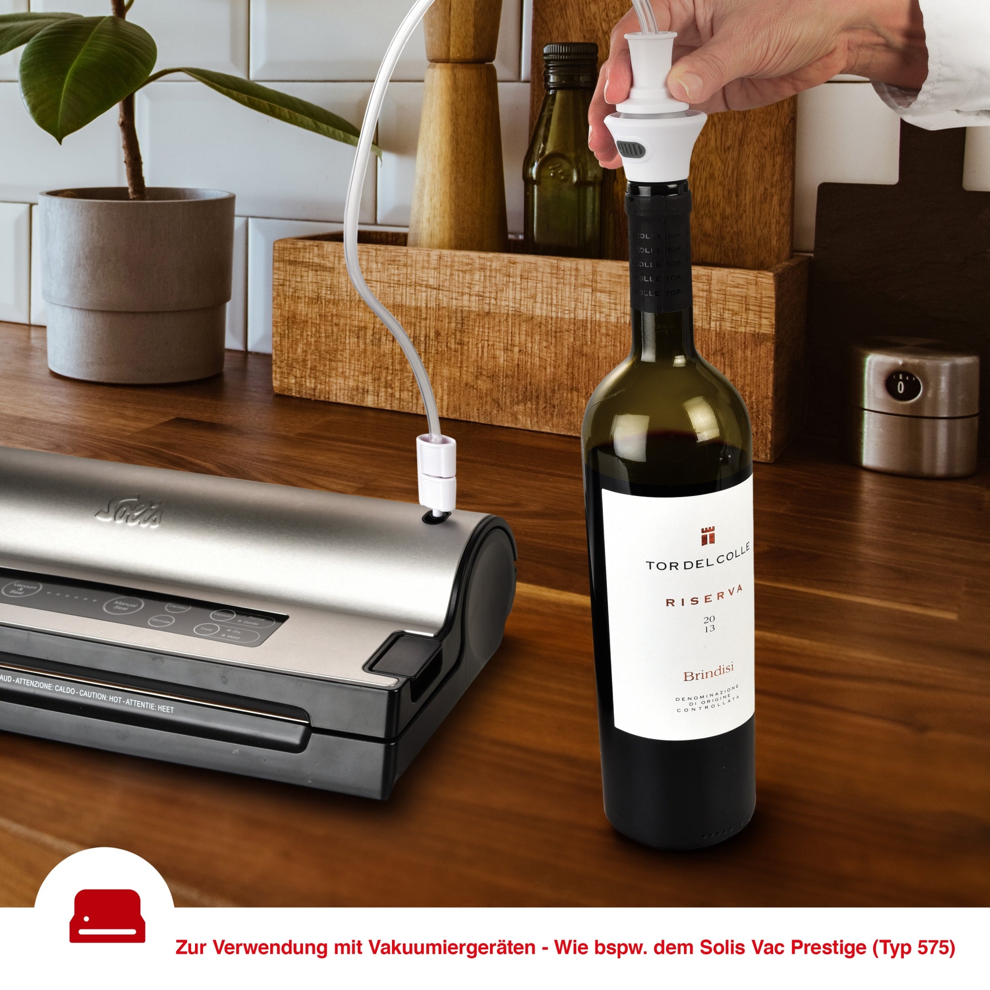 Solis_Vakuum-Weinflaschenverschluss (2er)_weiß