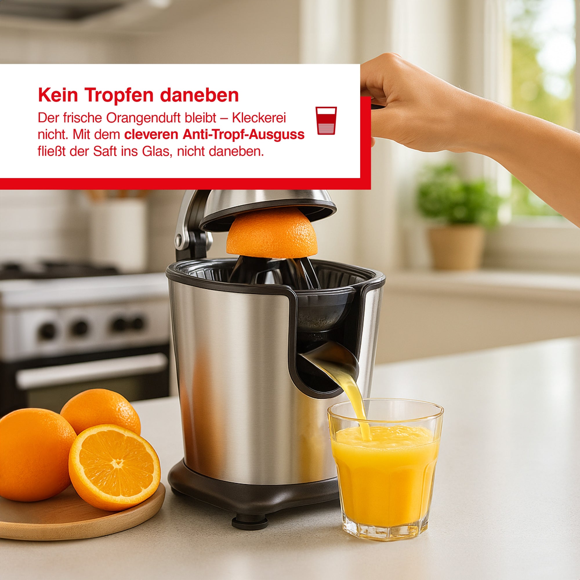 Solis_Citrus Juicer (Typ 8453) B-Ware_Edelstahl