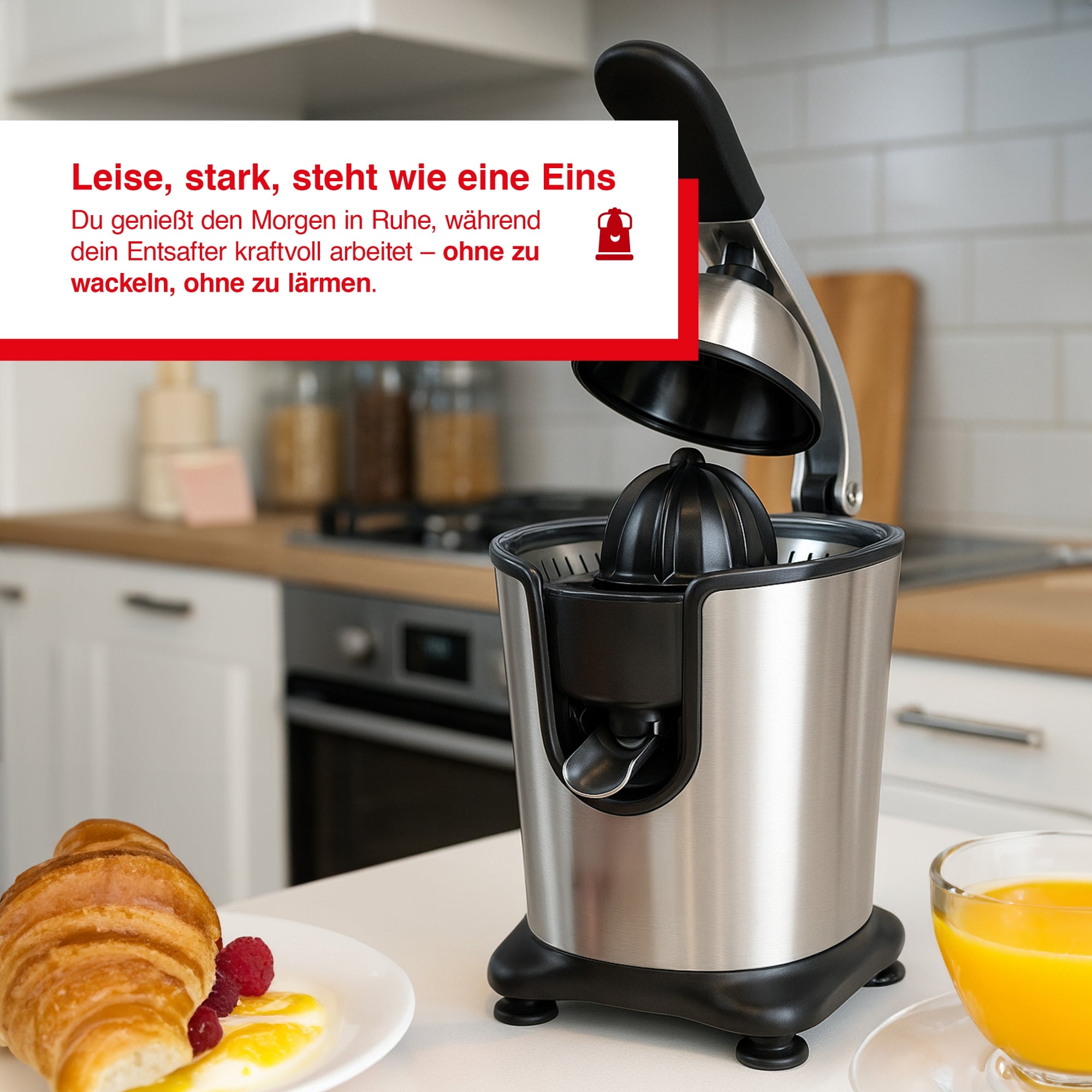 Solis_Citrus Juicer (Typ 8453) B-Ware_Edelstahl