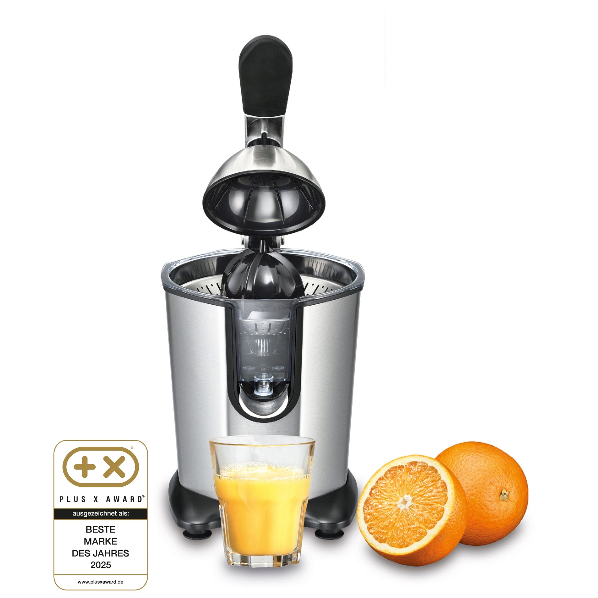 Solis_Citrus Juicer (Typ 8453) B-Ware_Edelstahl