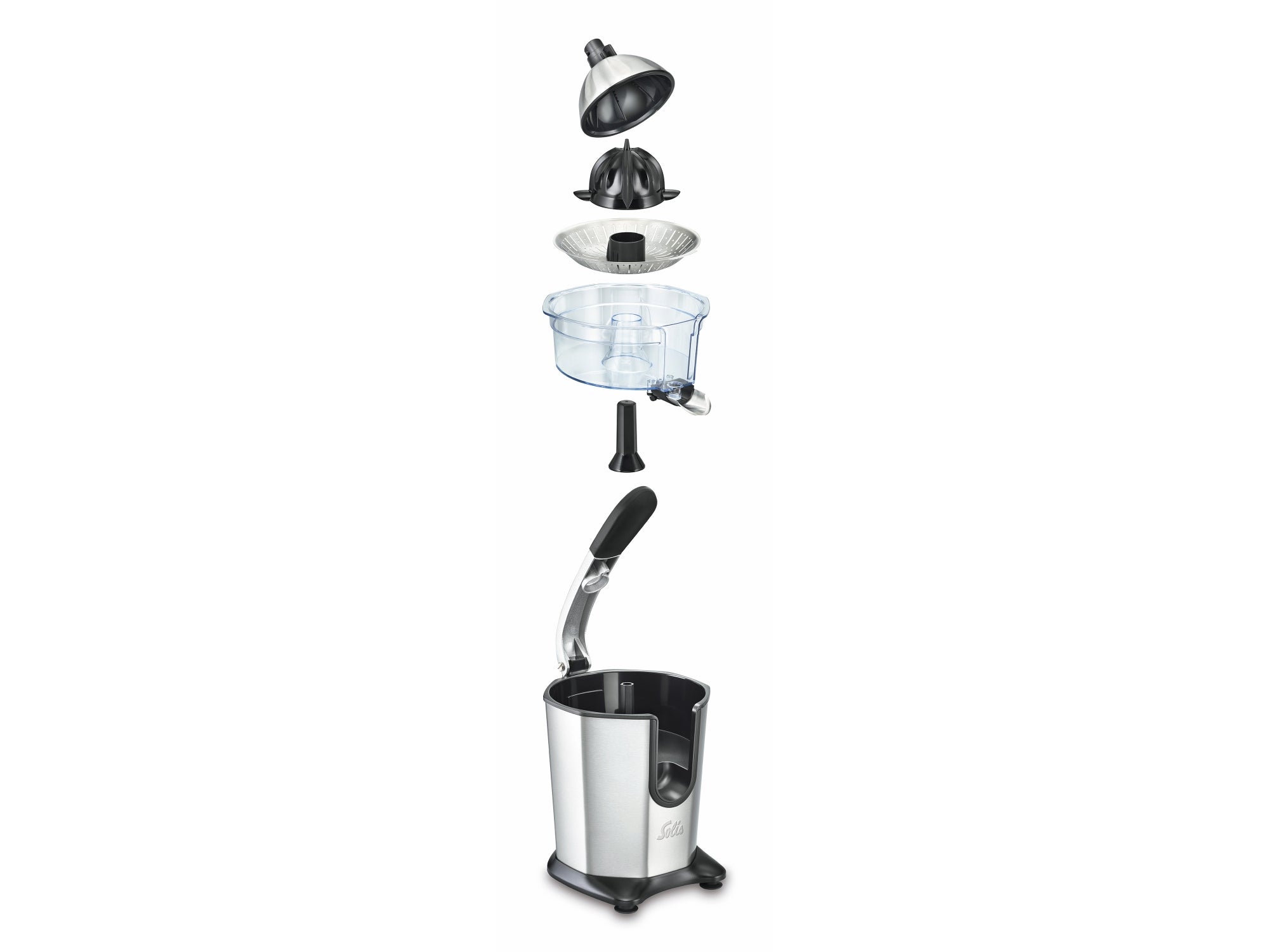 Solis_Citrus Juicer (Typ 8453) B-Ware_Edelstahl