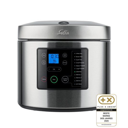 Solis_Rice & Potato Cooker (Typ 8161)_Edelstahl