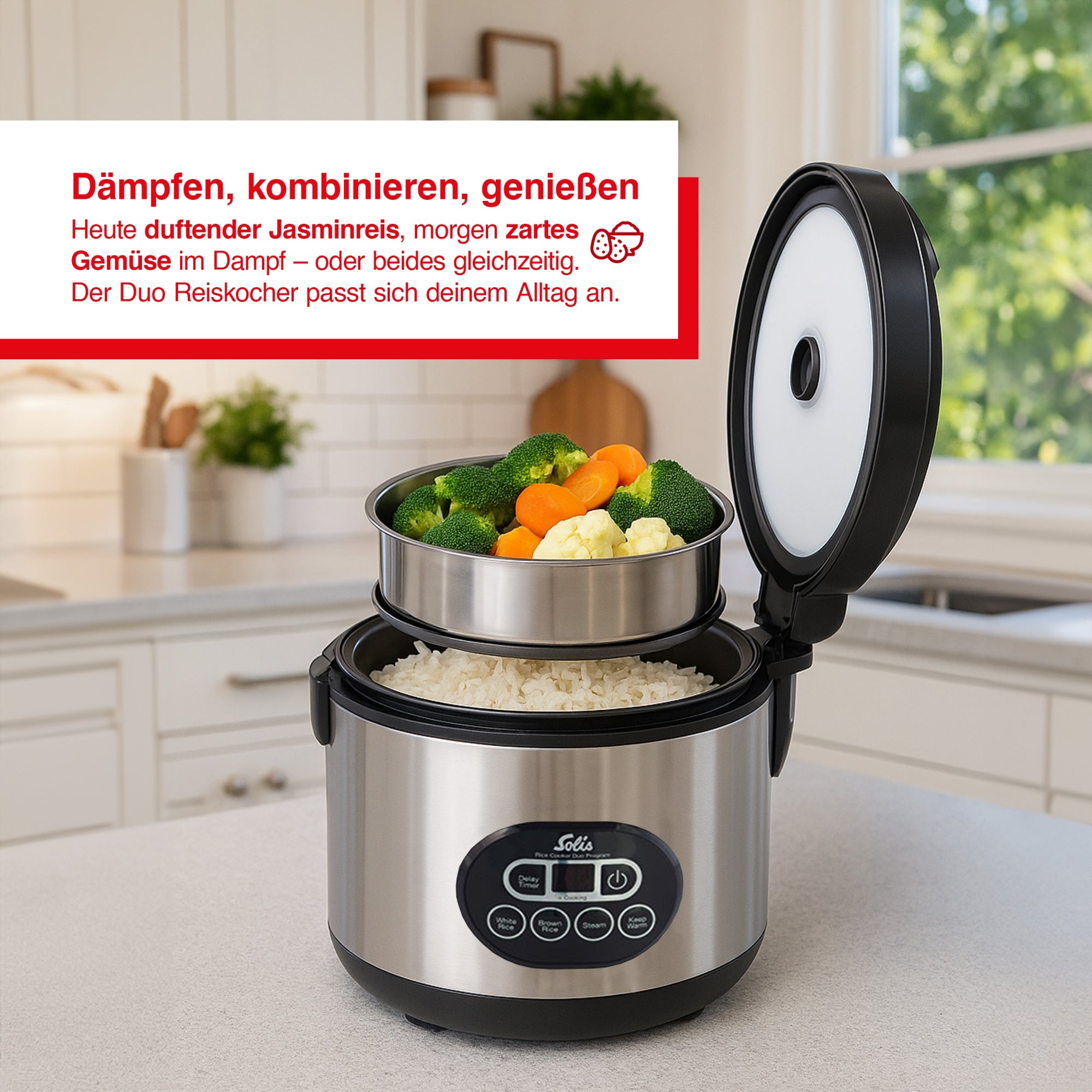 Solis_Rice Cooker Duo Programm (Typ 817)_schwarz