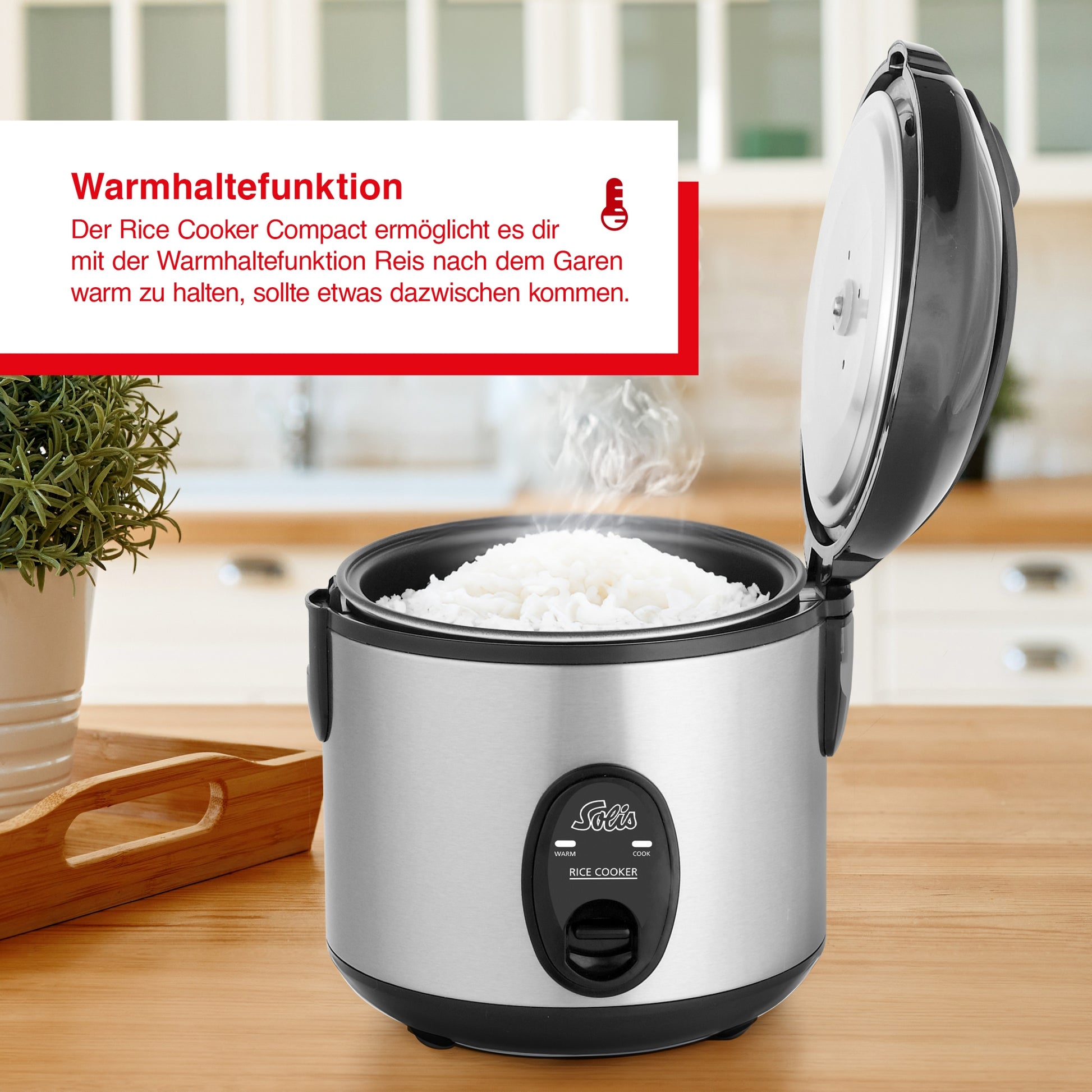 Rice Cooker Compact (Typ 821) B-Ware