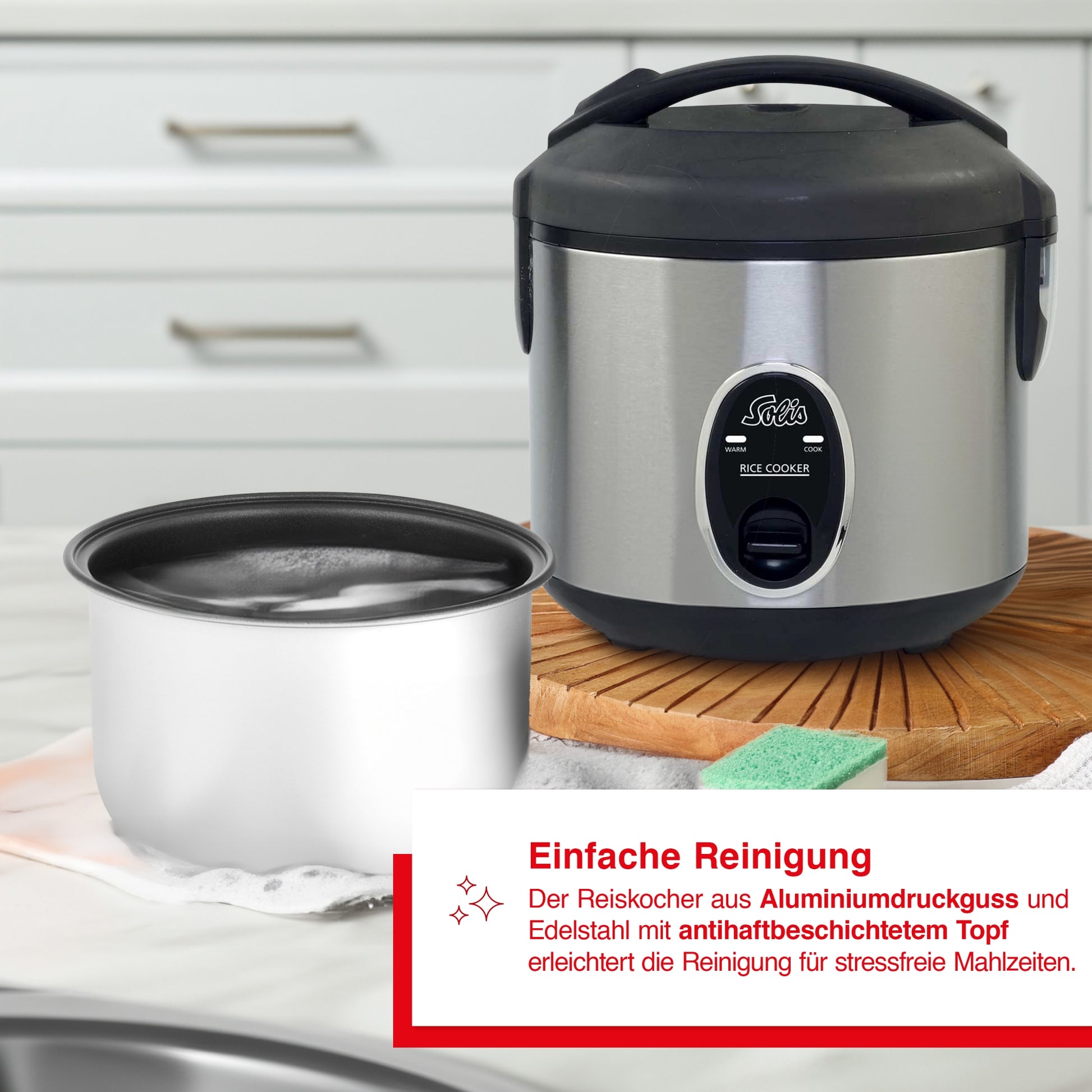 Rice Cooker Compact (Typ 821) B-Ware