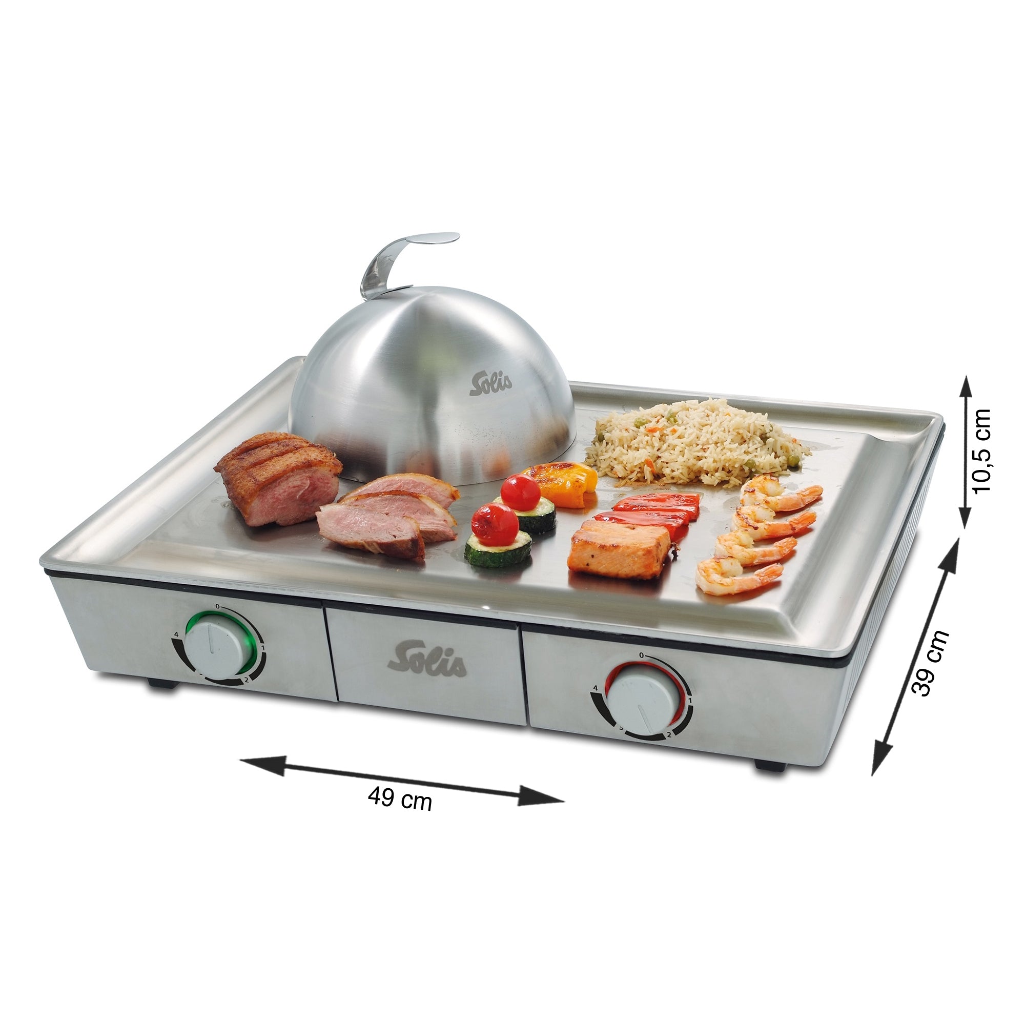 Solis_Teppanyaki@Home (Typ 795)_Edelstahl