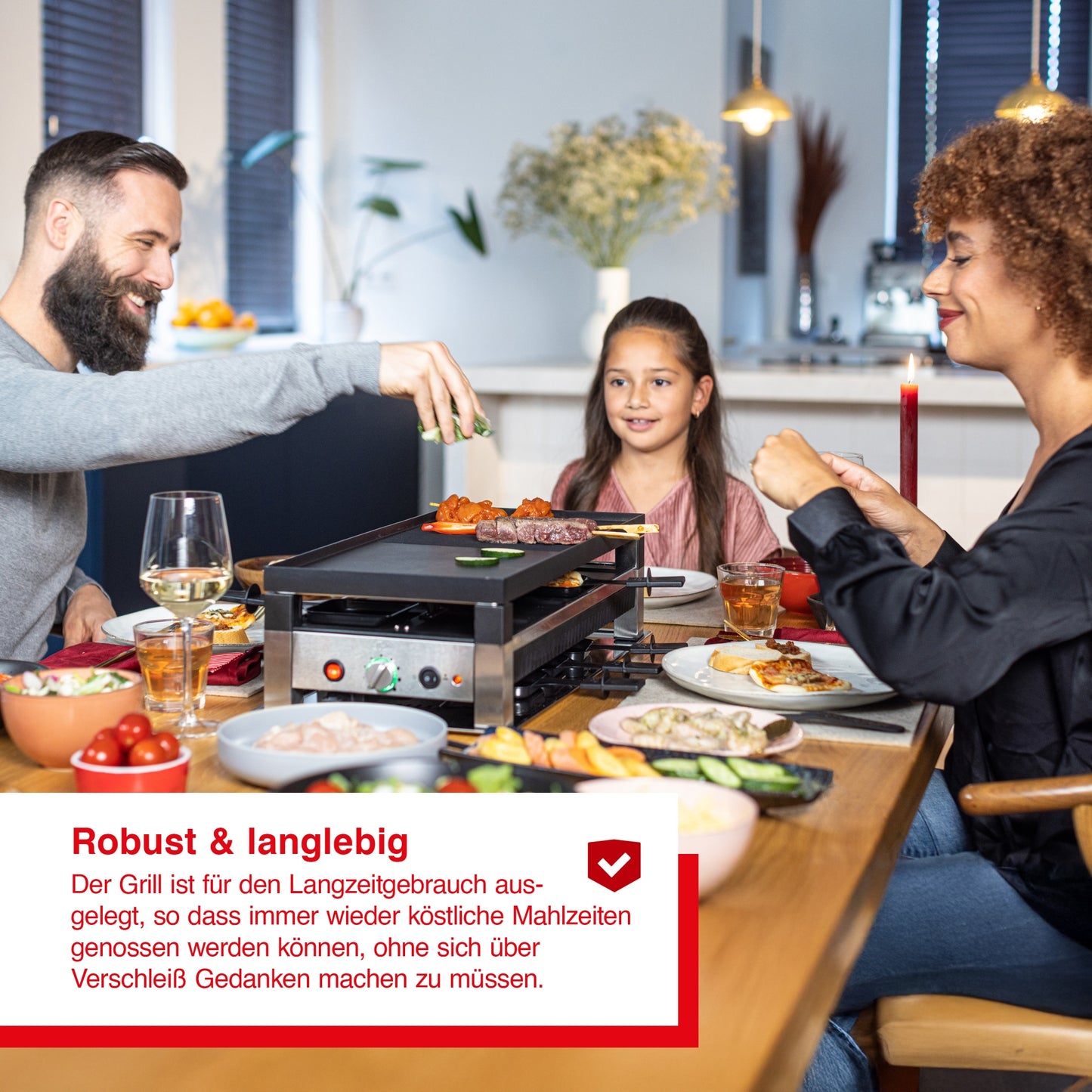 5in1 Tischgrill f&uuml;r 8 Pers. (Typ 791) B-Ware