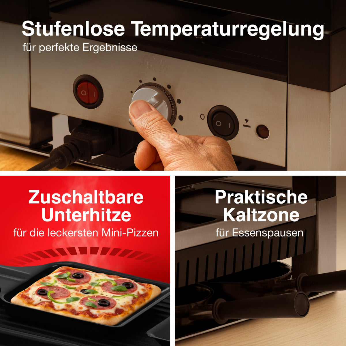 Solis_5in1 Tischgrill für 8 Pers. (Typ 791) B-Ware_schwarz