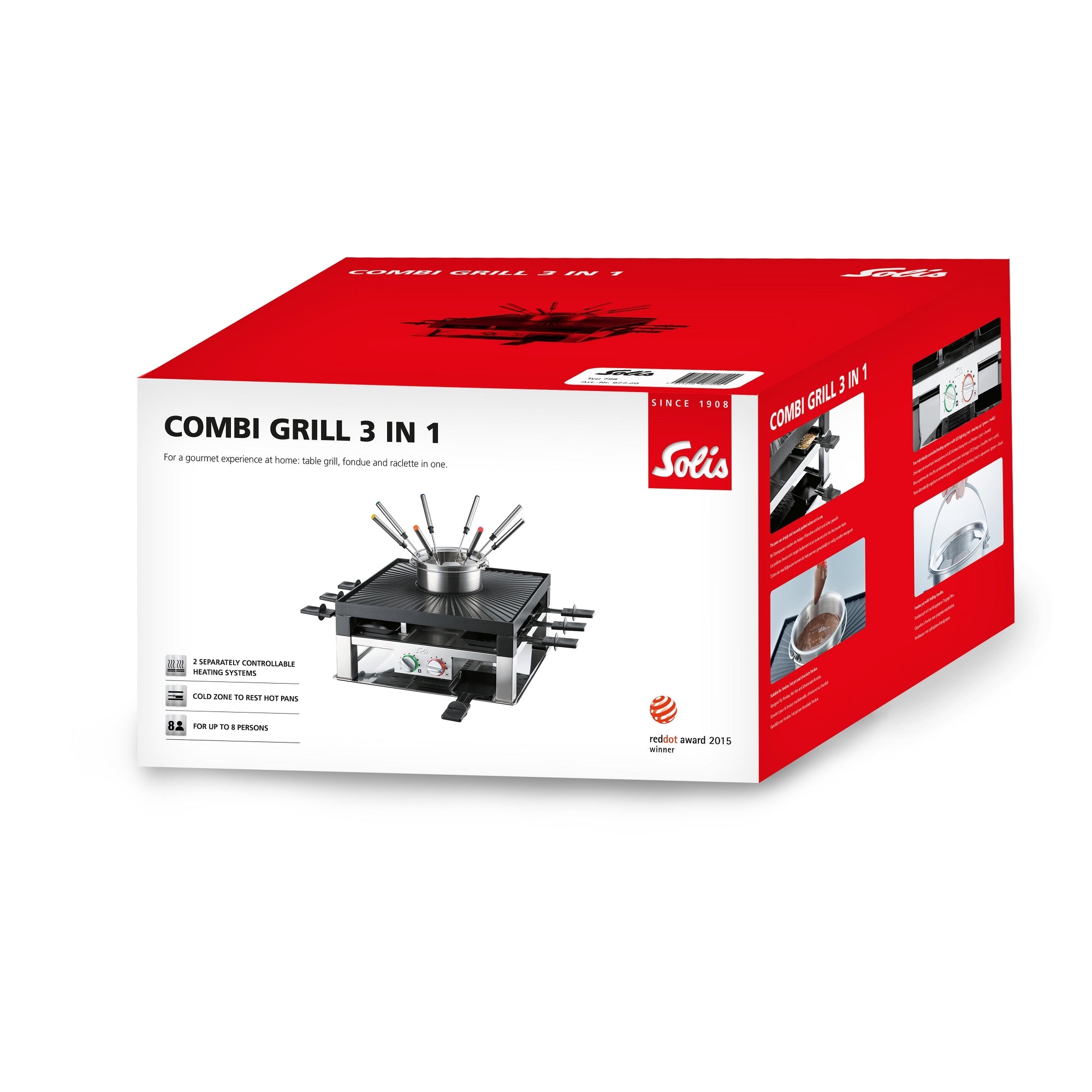 Solis_3 in 1 Combi Grill (Typ 796) B-Ware_schwarz
