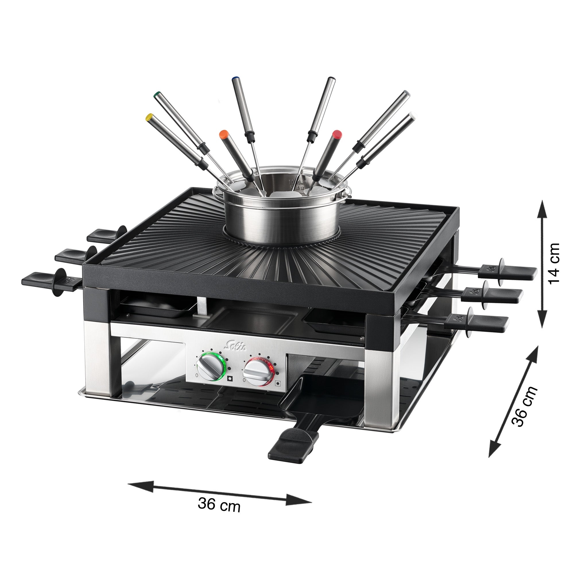 Solis_3 in 1 Combi Grill (Typ 796) B-Ware_schwarz