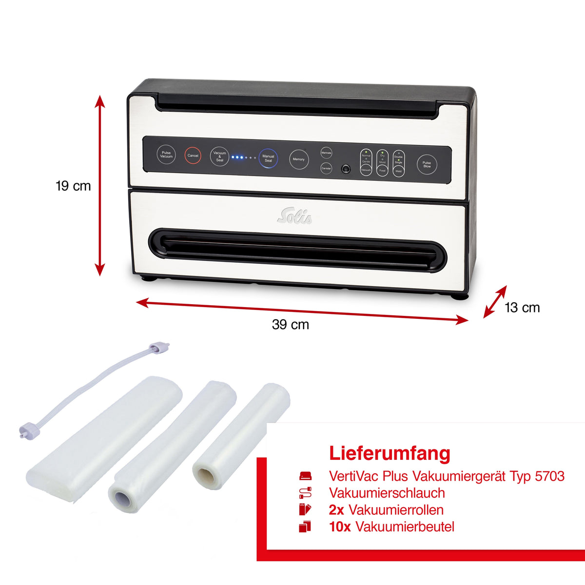 Solis_VertiVac Plus (Typ 5703) B-Ware_silber/schwarz