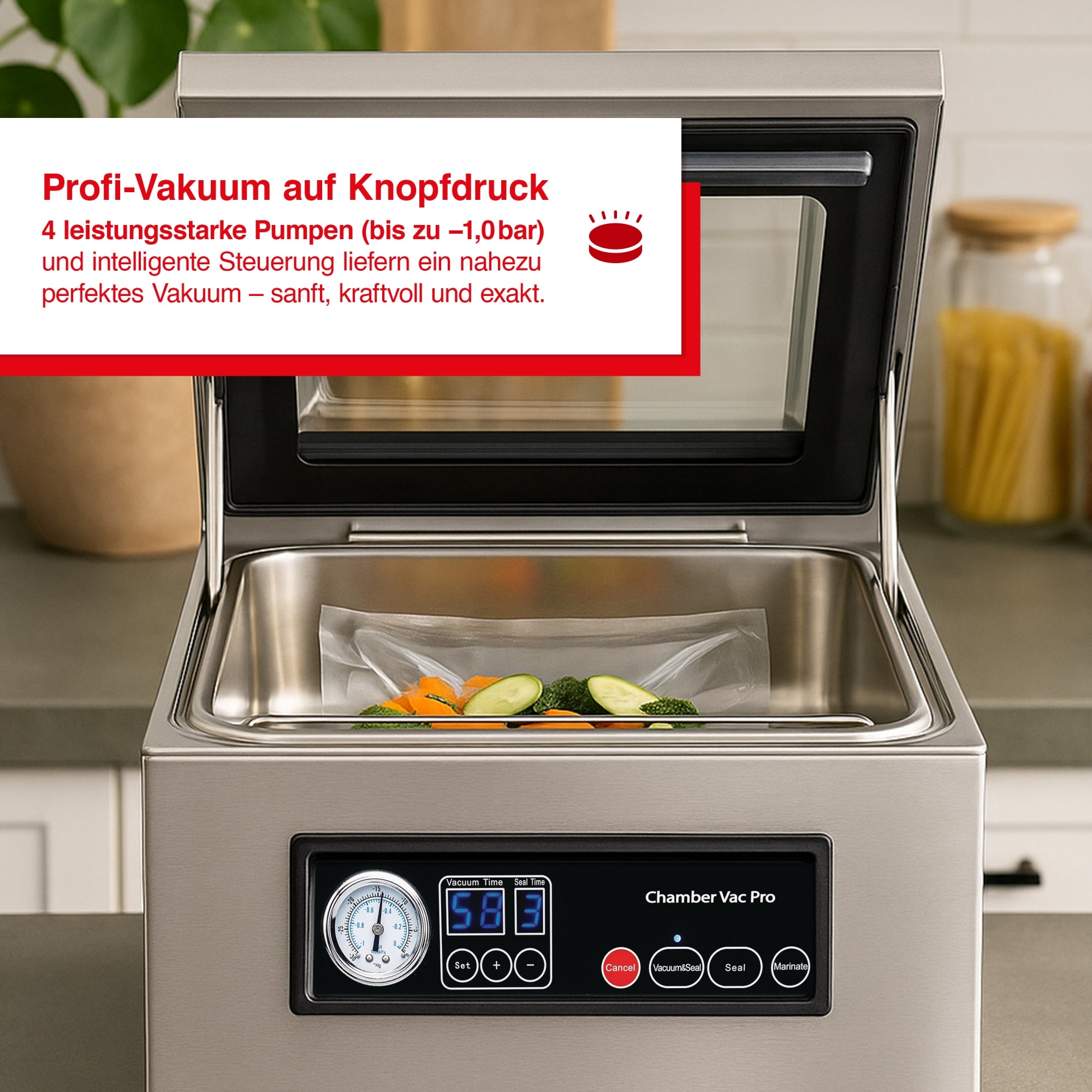 Solis_Chamber Vac Pro (Typ 5702) B-Ware_silber