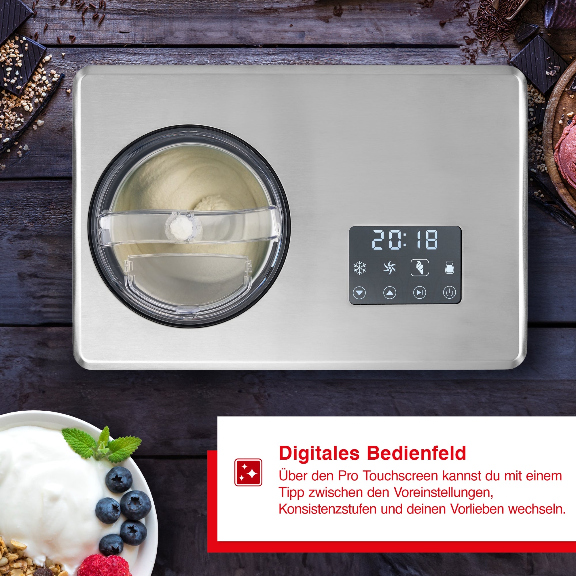 Solis_Gelateria Pro Touch (Typ 8502) B-Ware_silber