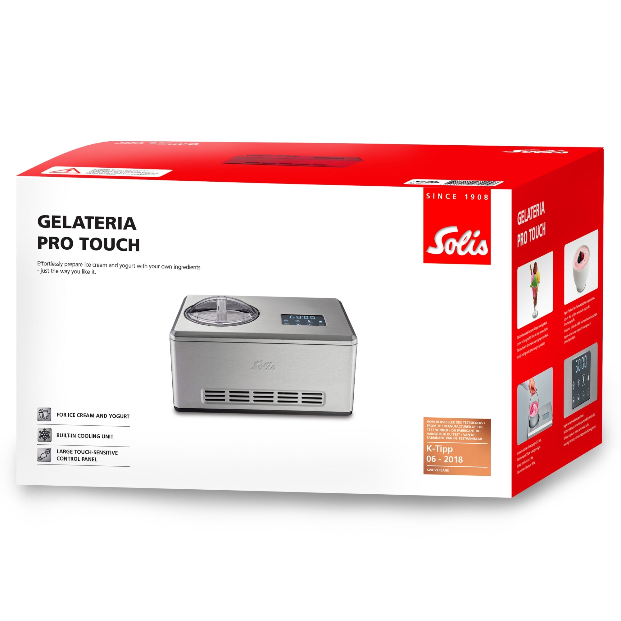 Solis_Gelateria Pro Touch (Typ 8502) B-Ware_silber