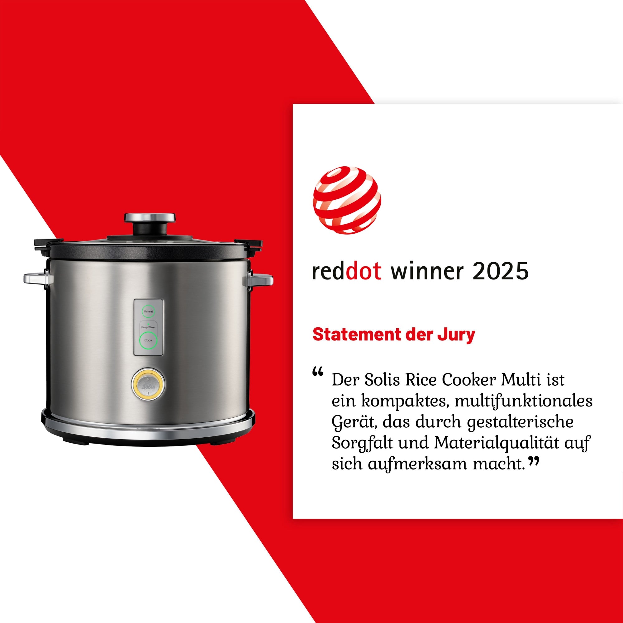 Solis_Rice Cooker Multi (Typ 8162)_Edelstahl