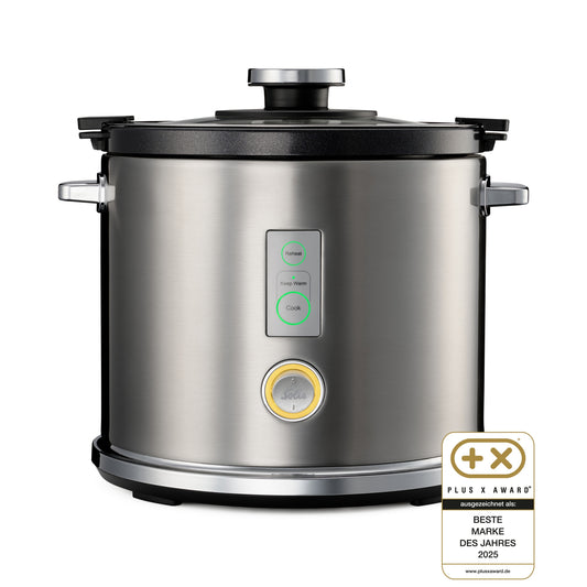 Solis_Rice Cooker Multi (Typ 8162) B-Ware_Edelstahl