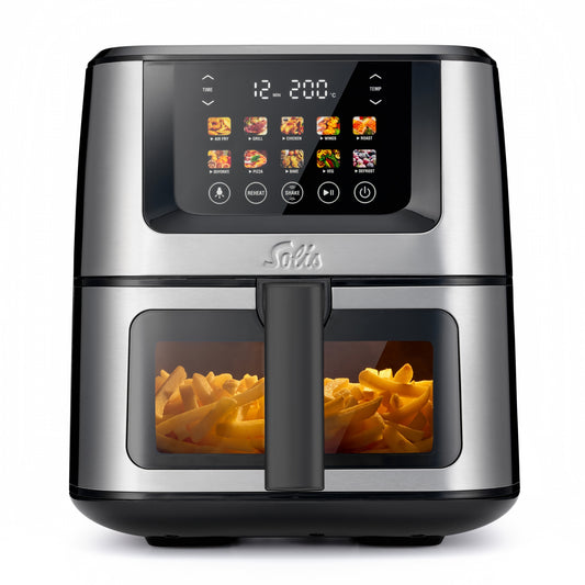 Solis_Air Fry & Dry XL, Griff schwarz (Typ 8200)_schwarz