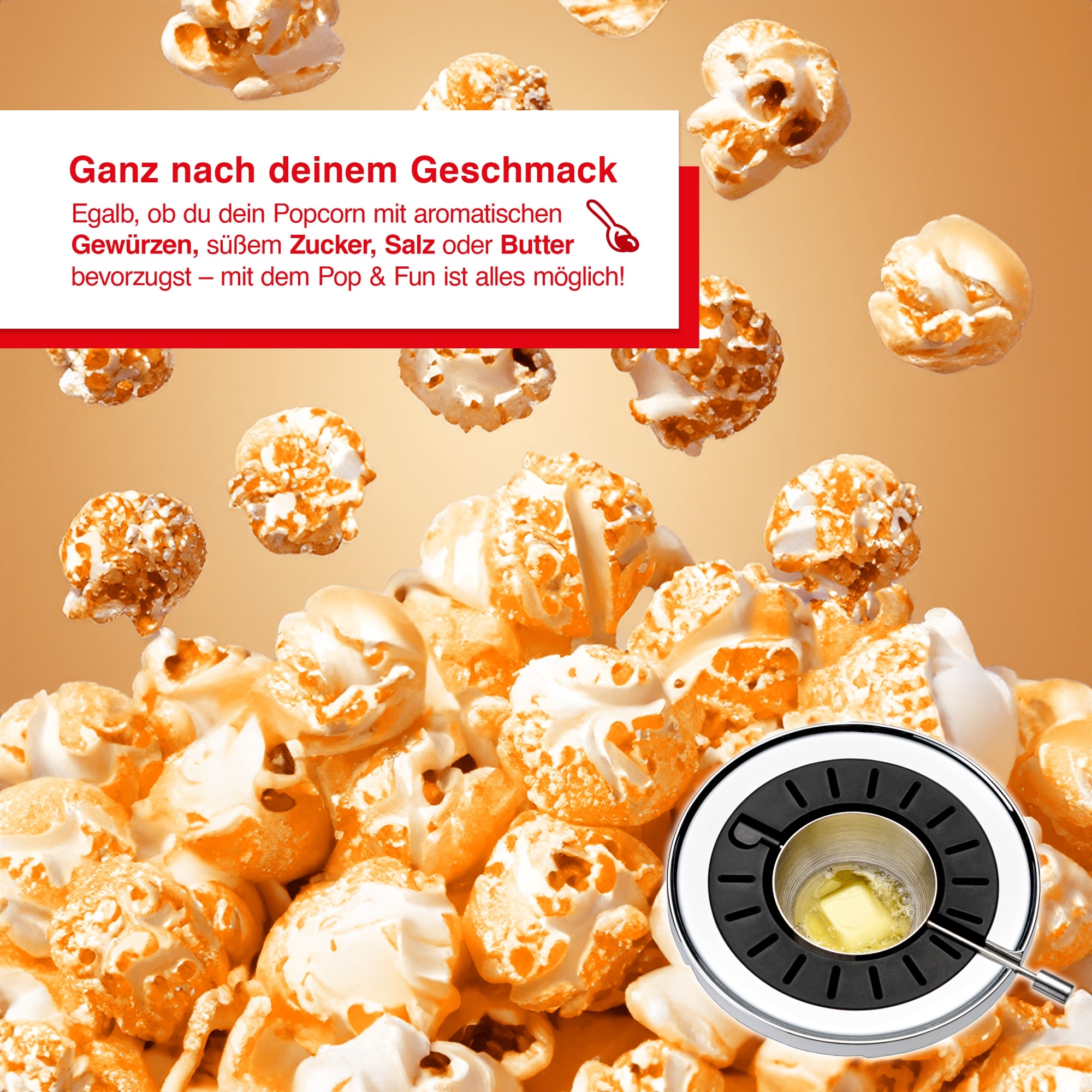 Solis_Pop & Fun Popcorn Maker (Typ 8504) B-Ware_Grau