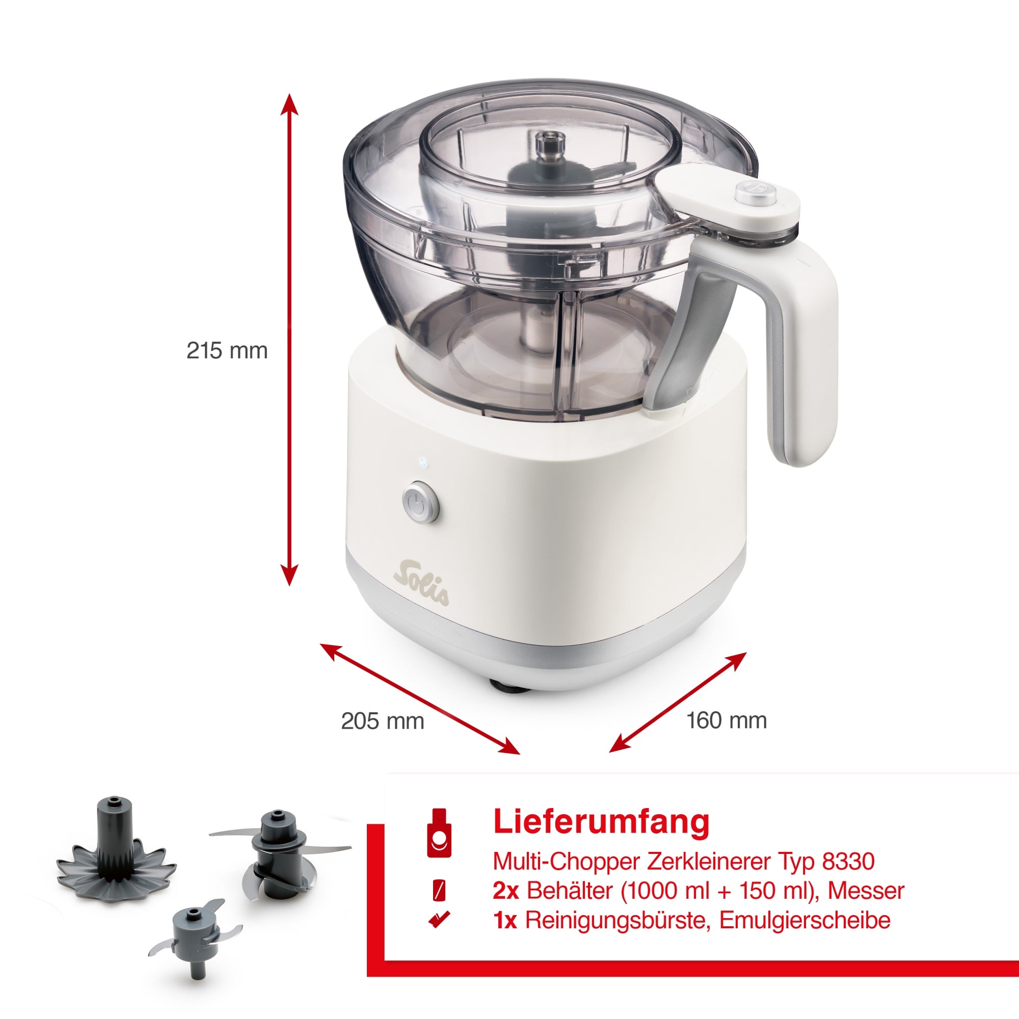 Solis_Multi-Chopper (Typ 8330) B-Ware_weiß