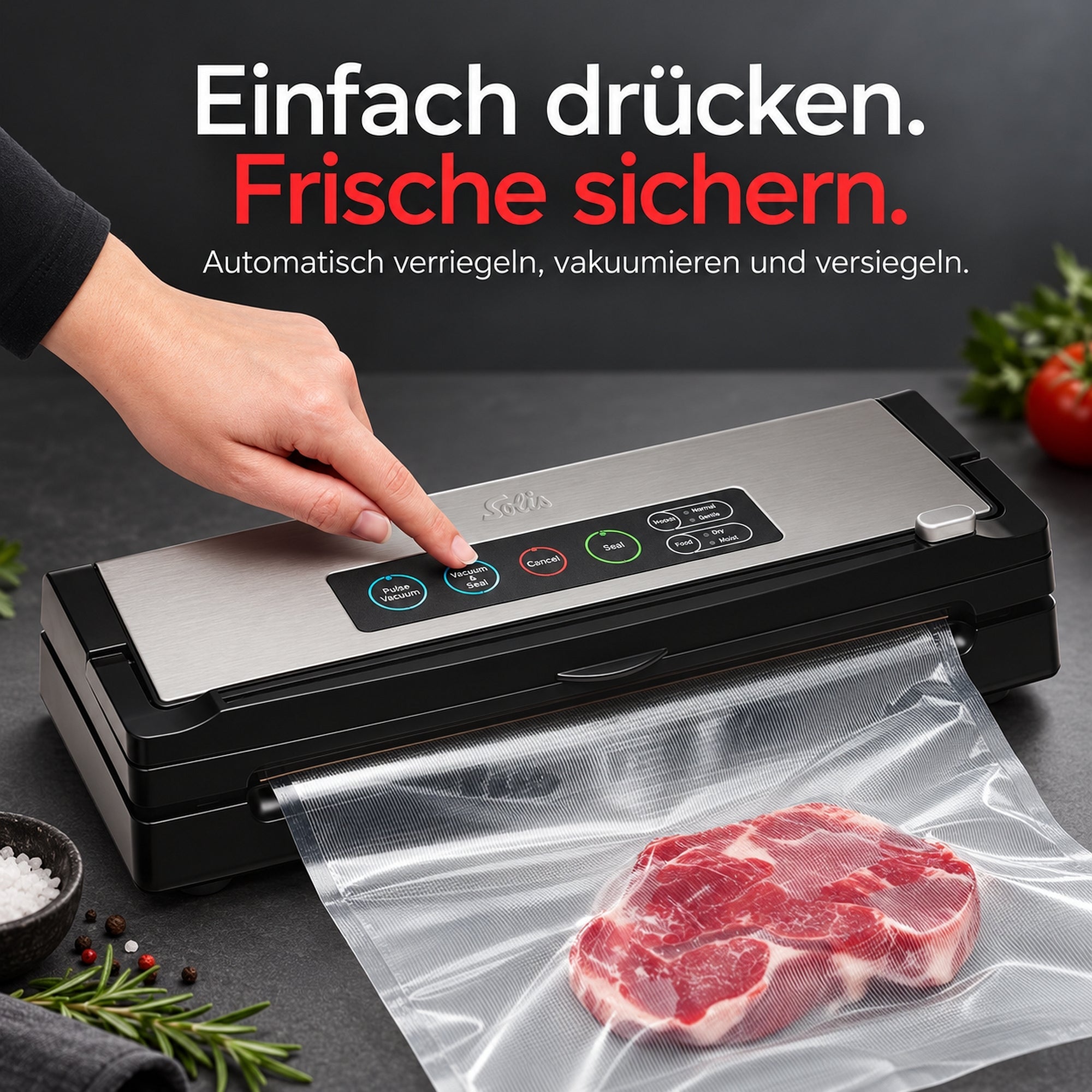 Solis_Vac Premium Autolock (Typ 5709)_schwarz/silber
