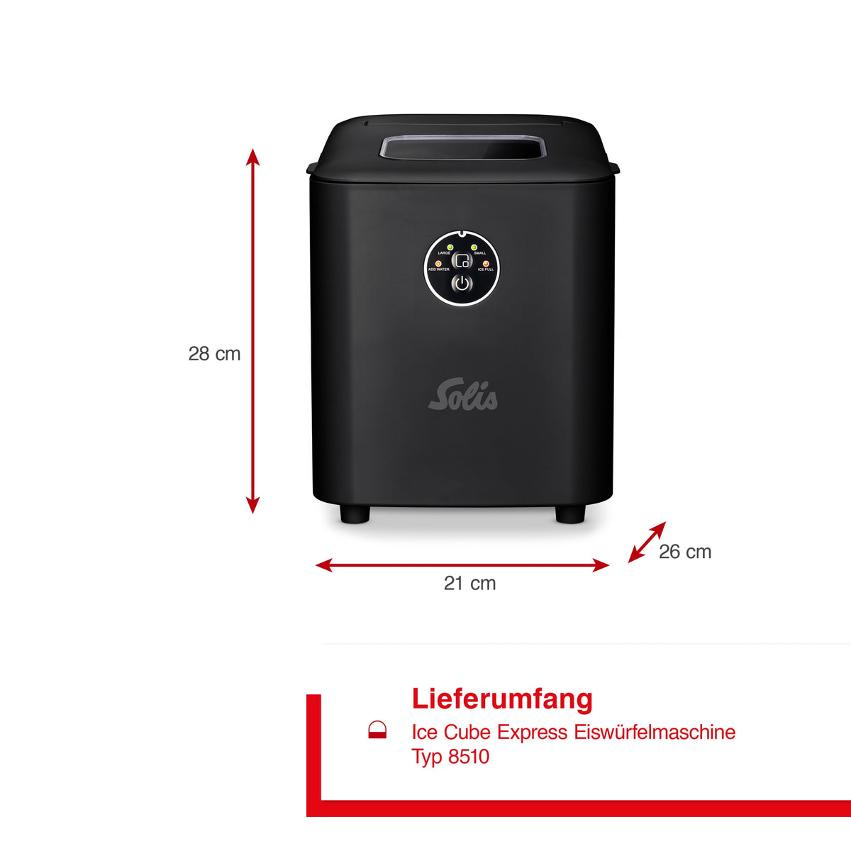 Solis_Ice Cube Express (Typ 8510) B-Ware_schwarz
