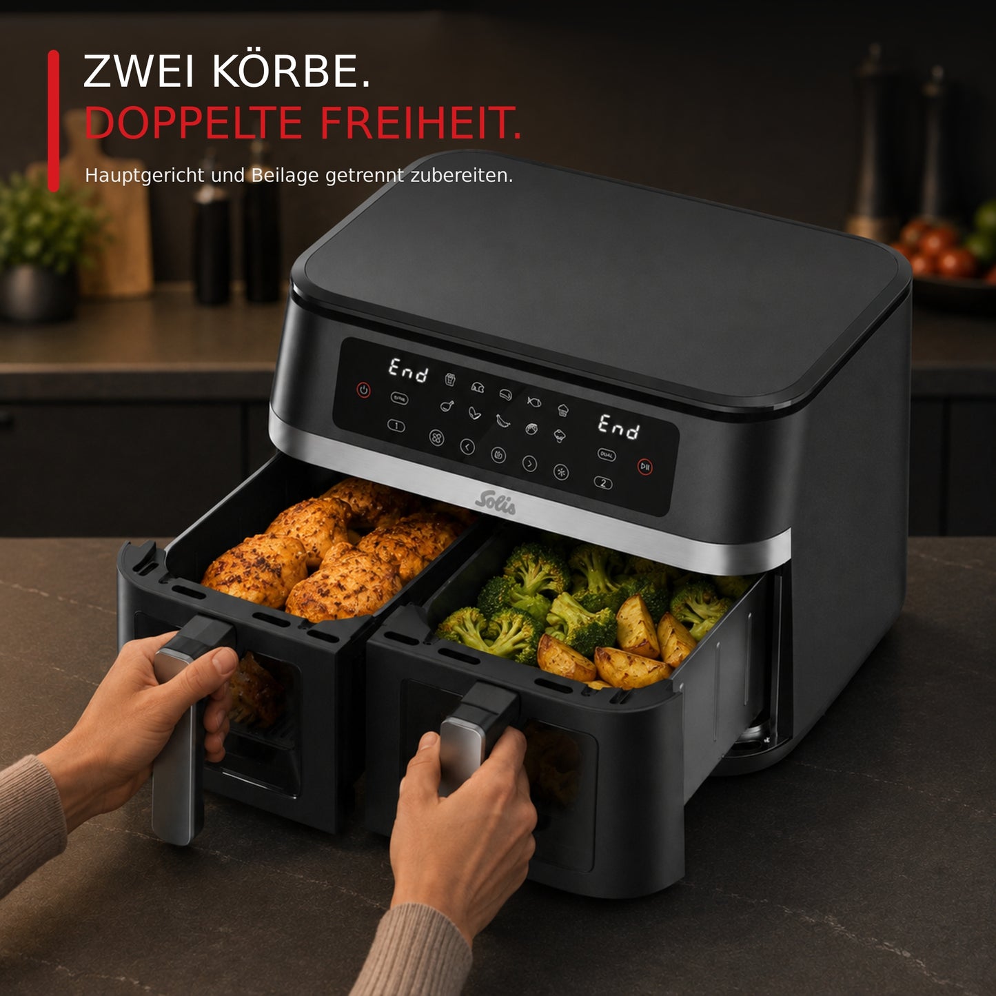 Solis_Solis Air Fryer Duo (Typ 8102)_schwarz