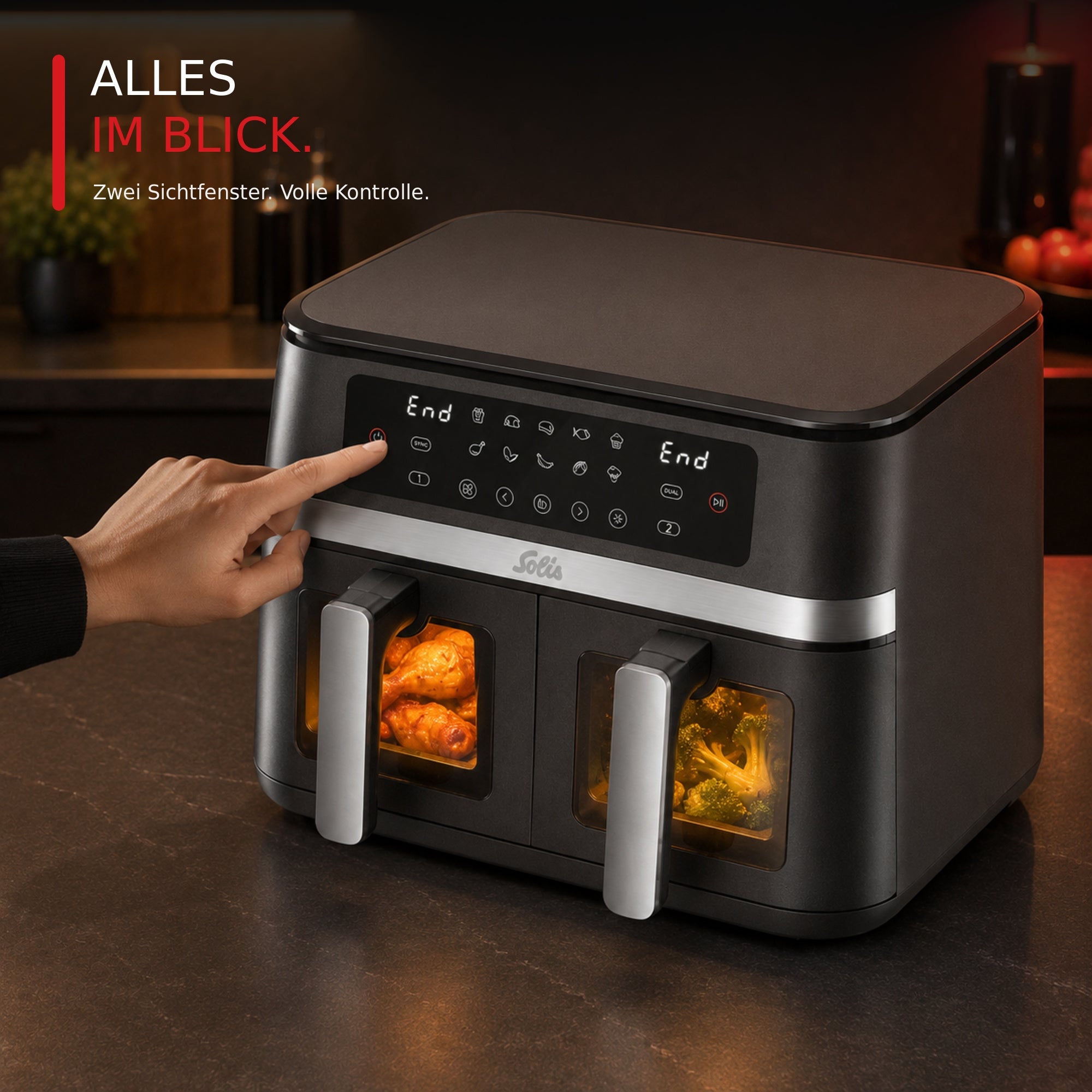 Solis_Solis Air Fryer Duo (Typ 8102)_schwarz