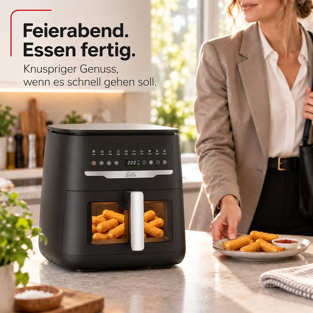 Solis_Air Fryer Uno (Typ 8101)_schwarz