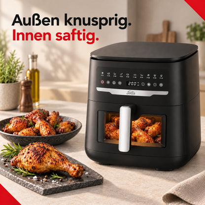 Solis_Air Fryer Uno (Typ 8101)_schwarz