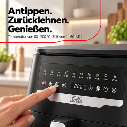 Solis_Air Fryer Uno (Typ 8101)_schwarz