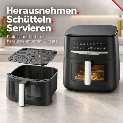 Solis_Air Fryer Uno (Typ 8101)_schwarz