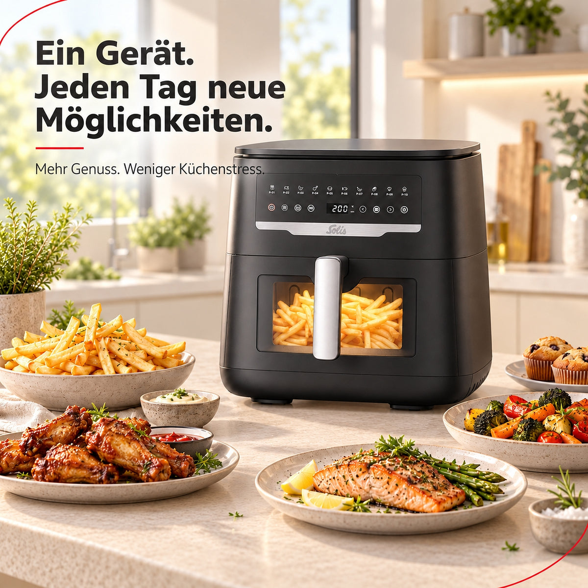 Solis_Air Fryer Uno (Typ 8101)_schwarz