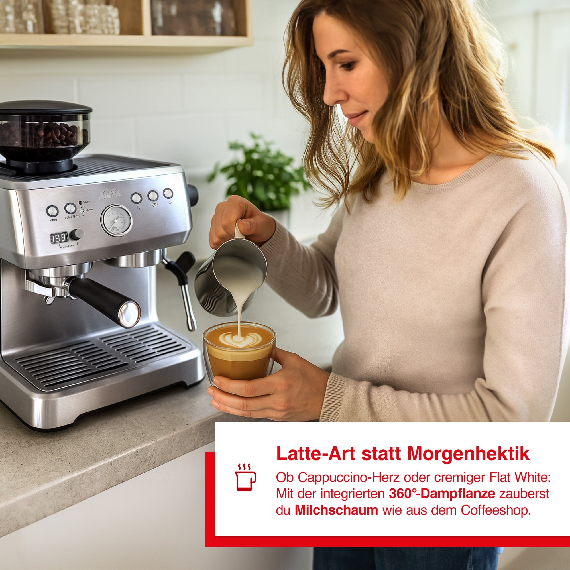 Solis_Grind&Infuse PERFETTA (Typ 1019), silber_silber