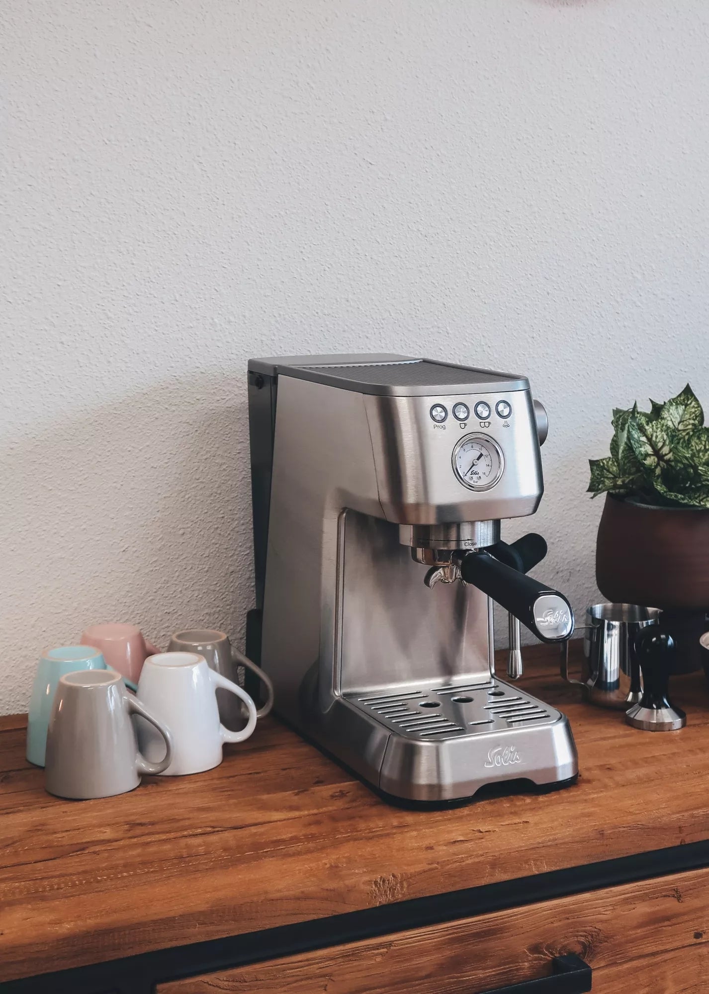 Solis_Barista Perfetta Plus (Typ 1170) v2, silber_silber