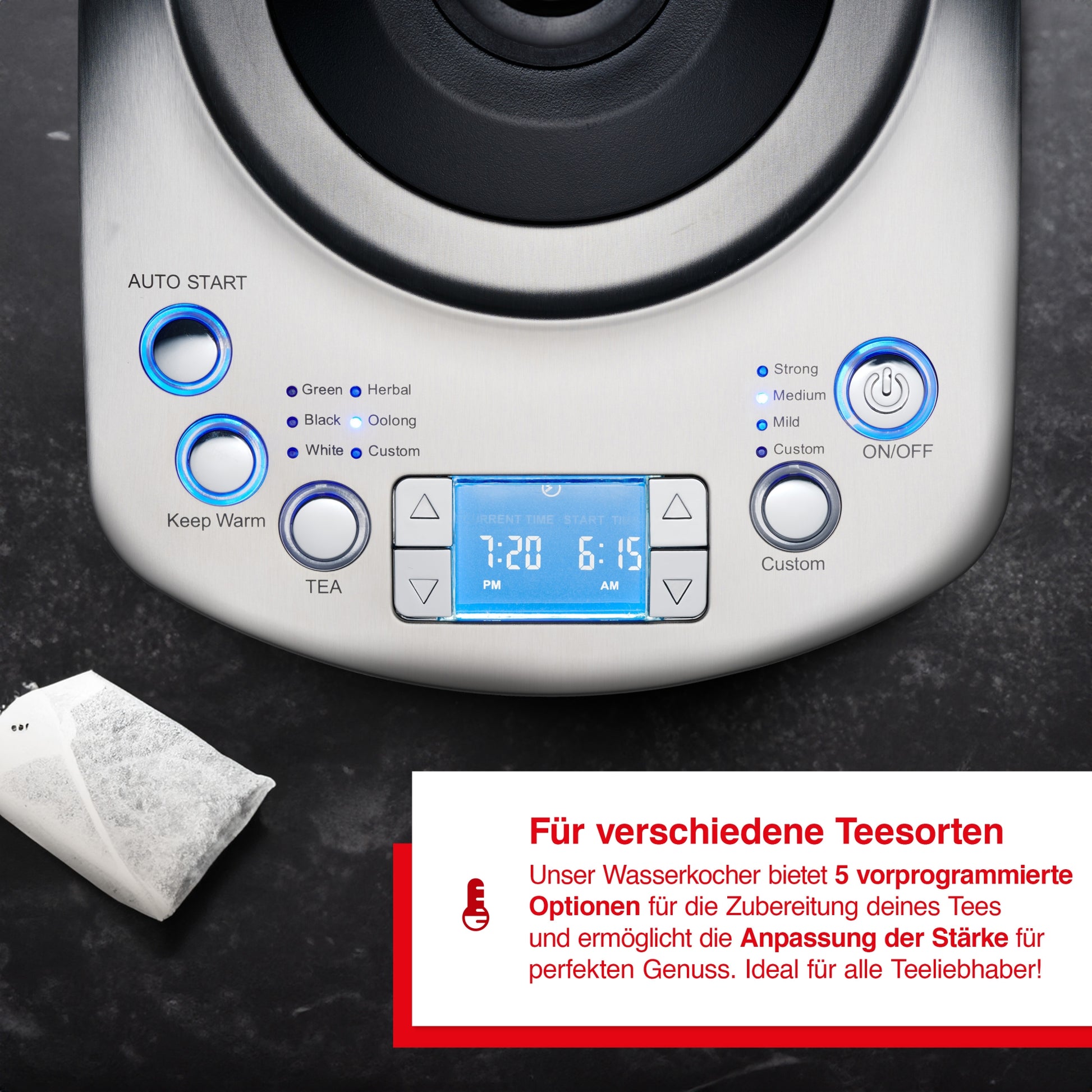 Tea Kettle Automatic (Typ 5518) B-Ware