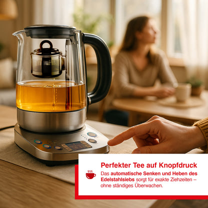 Solis_Tea Kettle Automatic (Typ 5518) B-Ware_Edelstahl / Glas