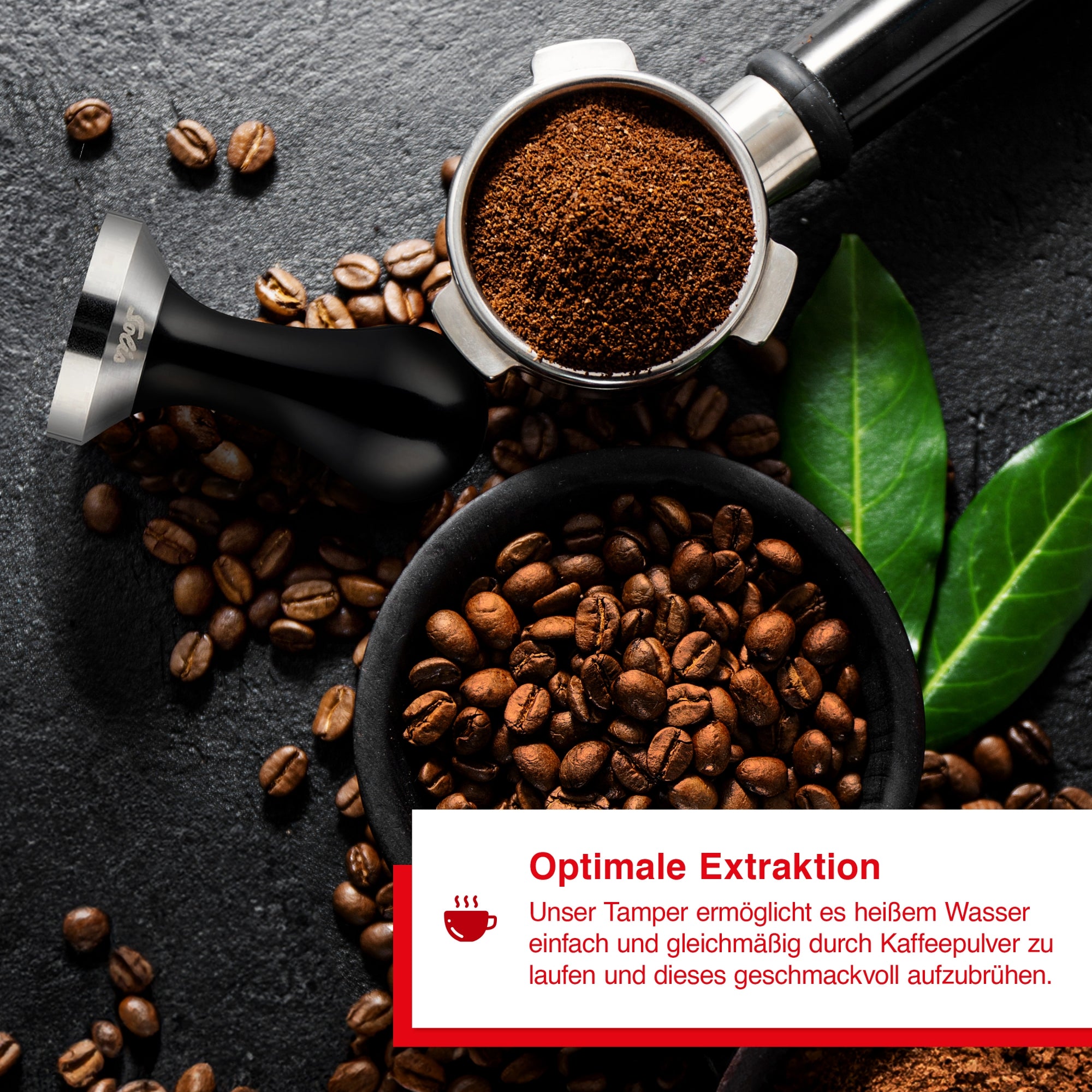 Solis_Tamper zur Perfetta 54 mm_schwarz