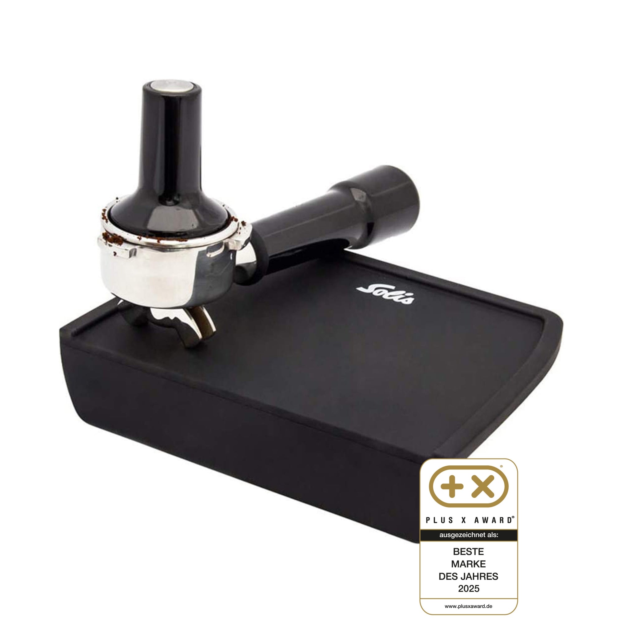 Solis_Tamper- Matte XL zum Siebträger_schwarz