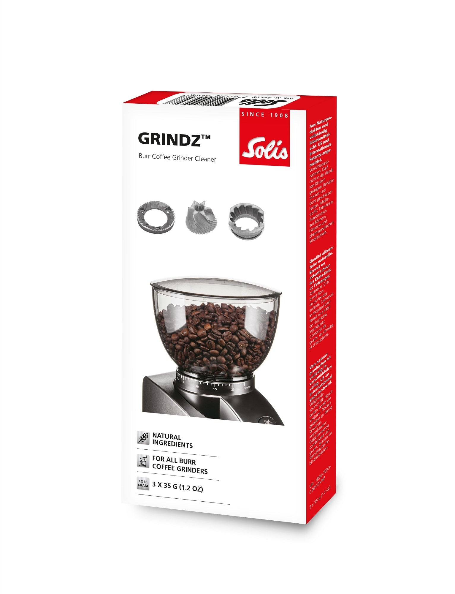 Solis_GRINDZ Reinigungstabletten_weiß