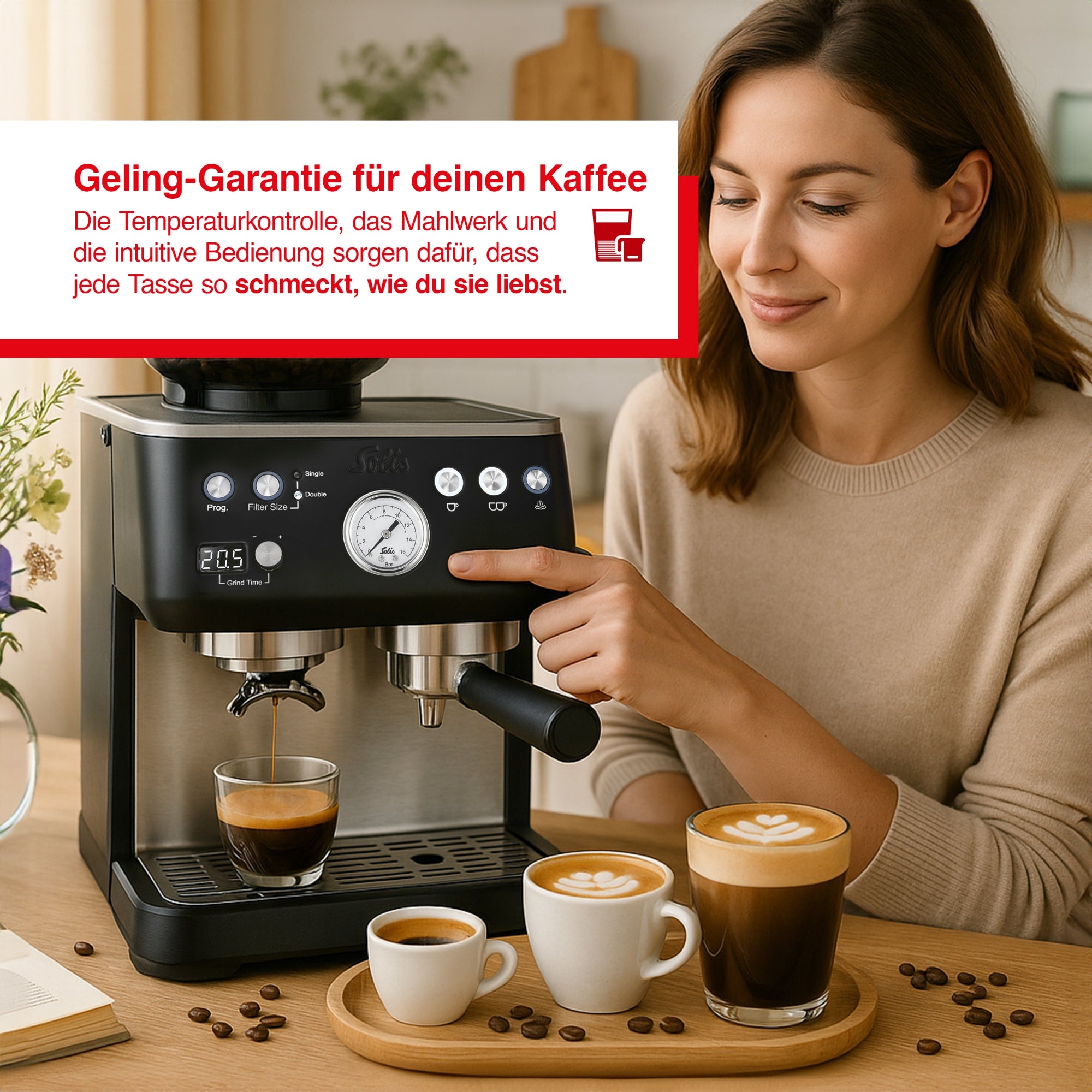 Solis_Grind&Infuse PERFETTA (Typ 1019), schwarz_schwarz