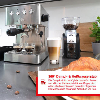 Solis_Barista Gran Gusto (Typ 1014), silber B-Ware_silber