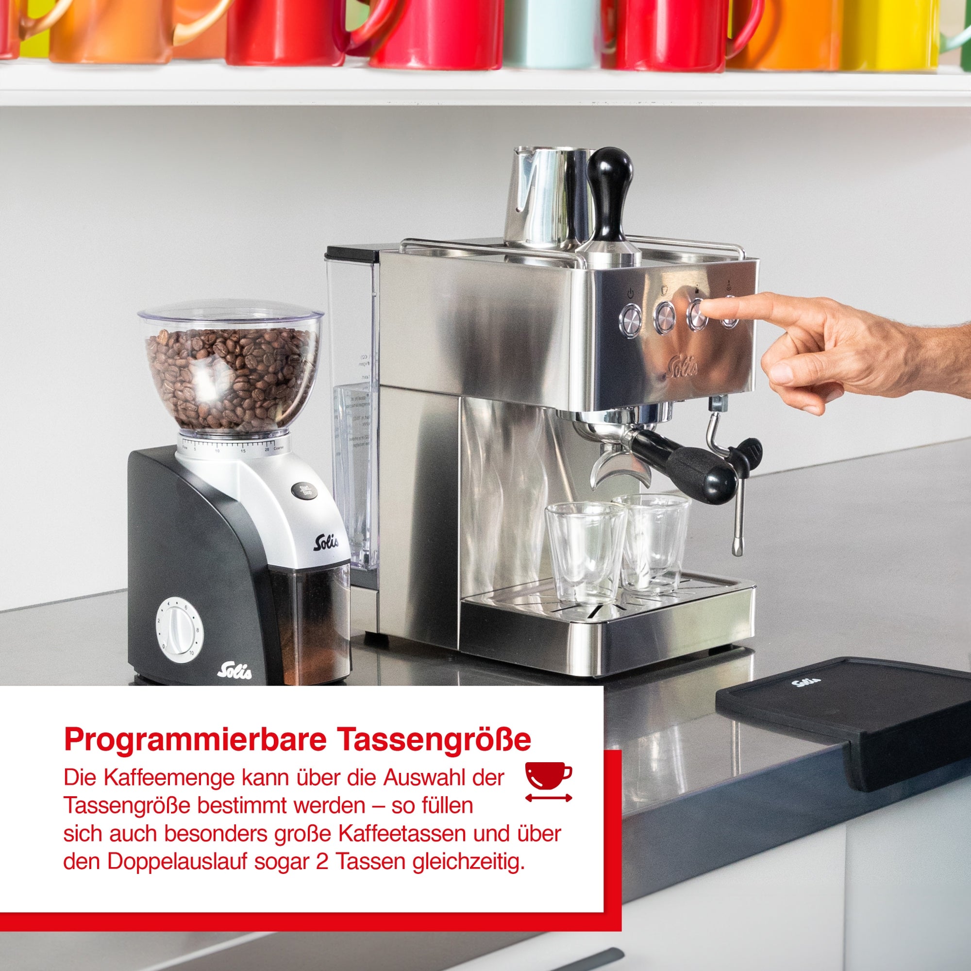 Solis_Barista Gran Gusto (Typ 1014), silber_silber